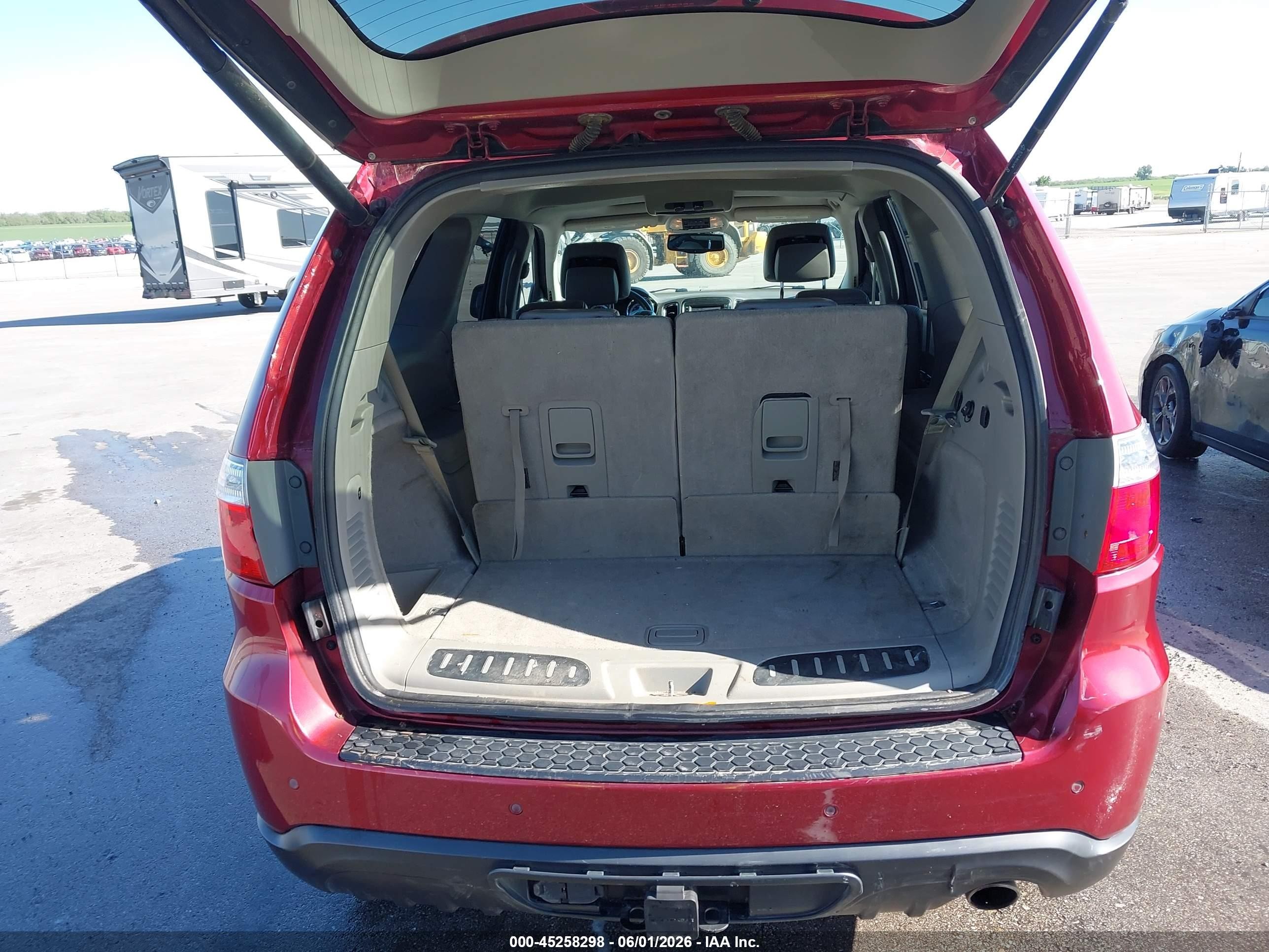 2013 Dodge Durango Crew Red vin: 1C4RDJDG8DC559681