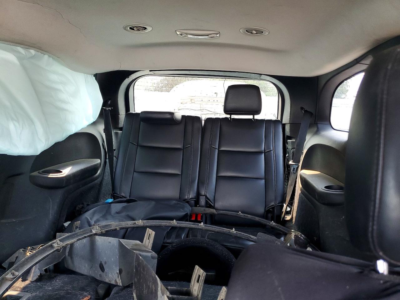2013 Dodge Durango Crew White vin: 1C4RDJDG8DC670795