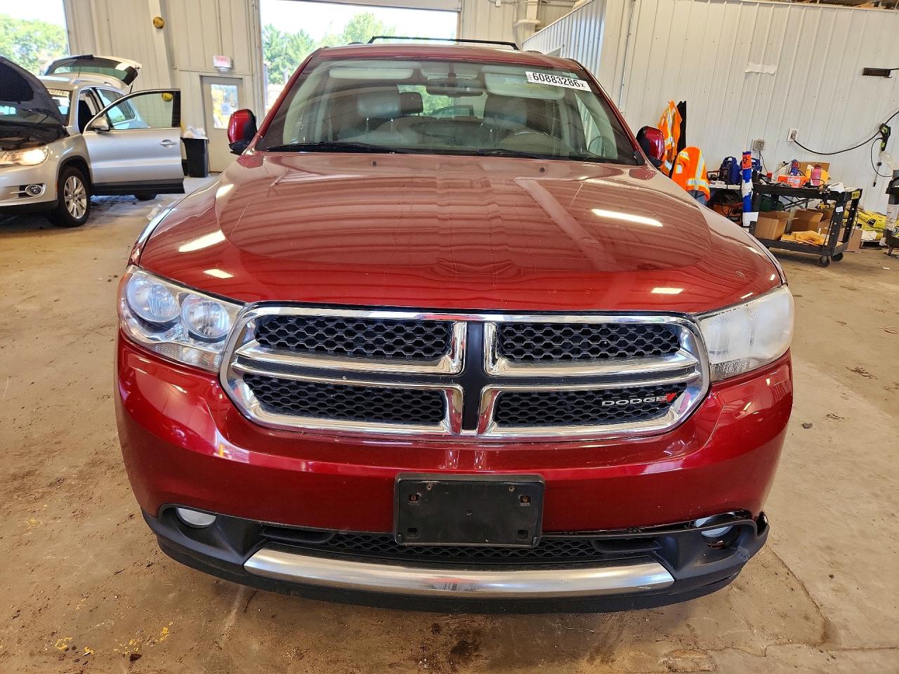 2013 Dodge Durango Crew Red vin: 1C4RDJDG8DC673387