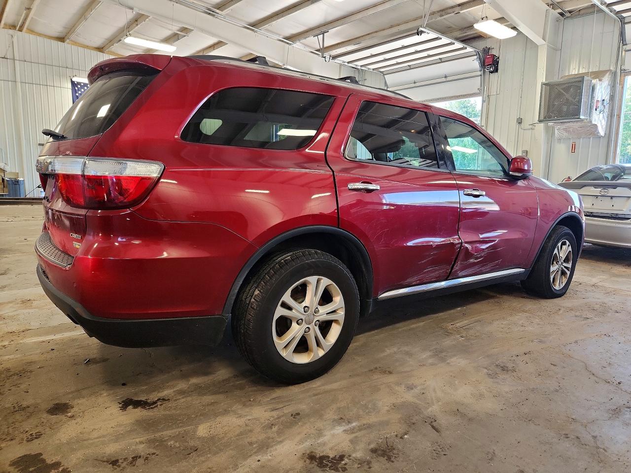 2013 Dodge Durango Crew Red vin: 1C4RDJDG8DC673387