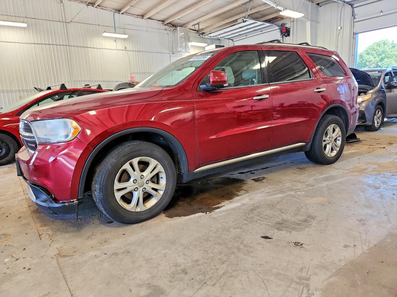 2013 Dodge Durango Crew Red vin: 1C4RDJDG8DC673387