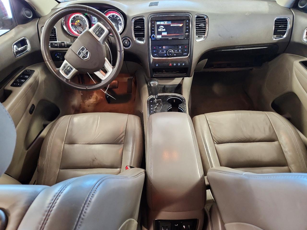 2013 Dodge Durango Crew Red vin: 1C4RDJDG8DC673387