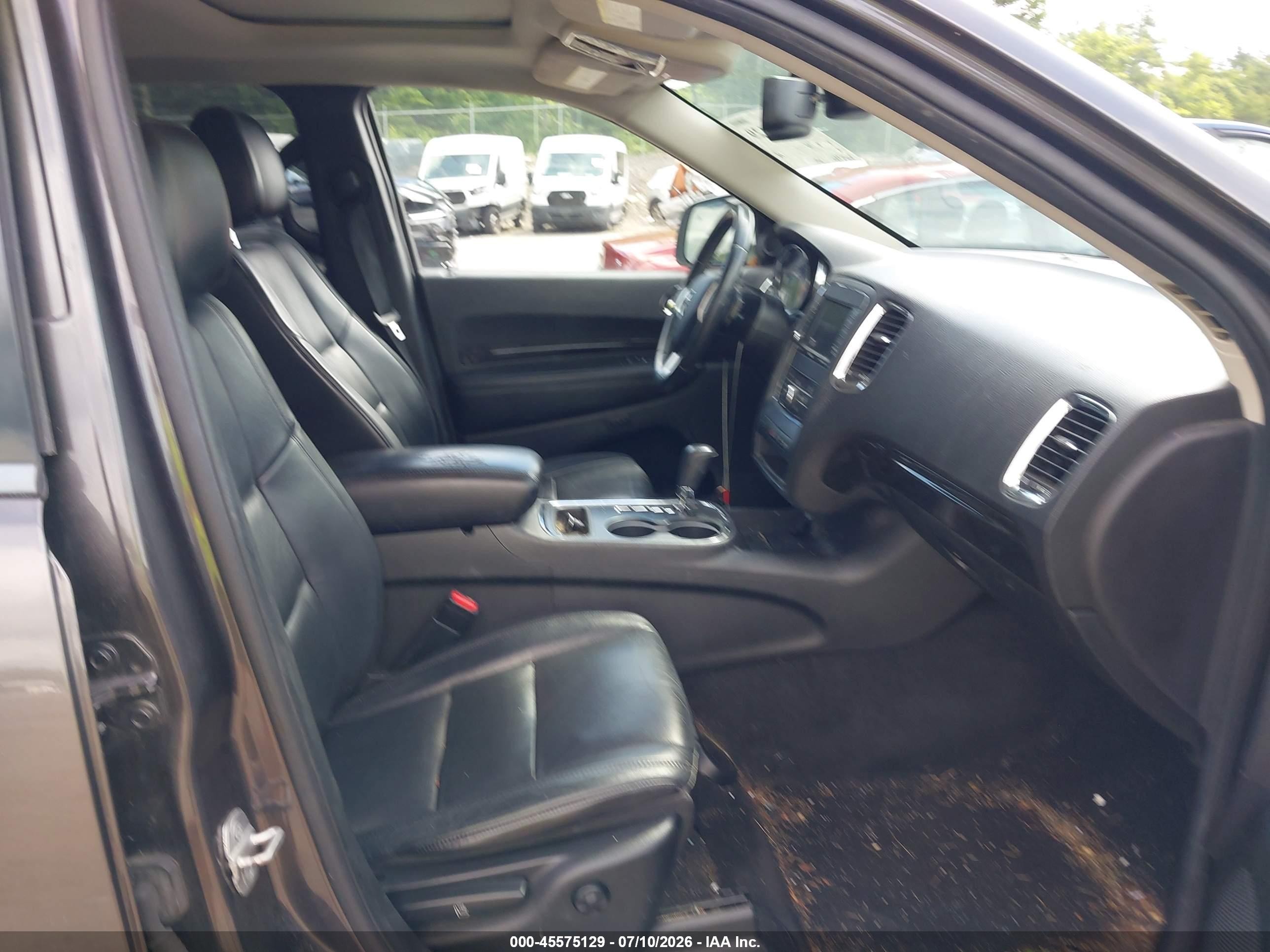 2013 Dodge Durango Crew Gray vin: 1C4RDJDG8DC690318