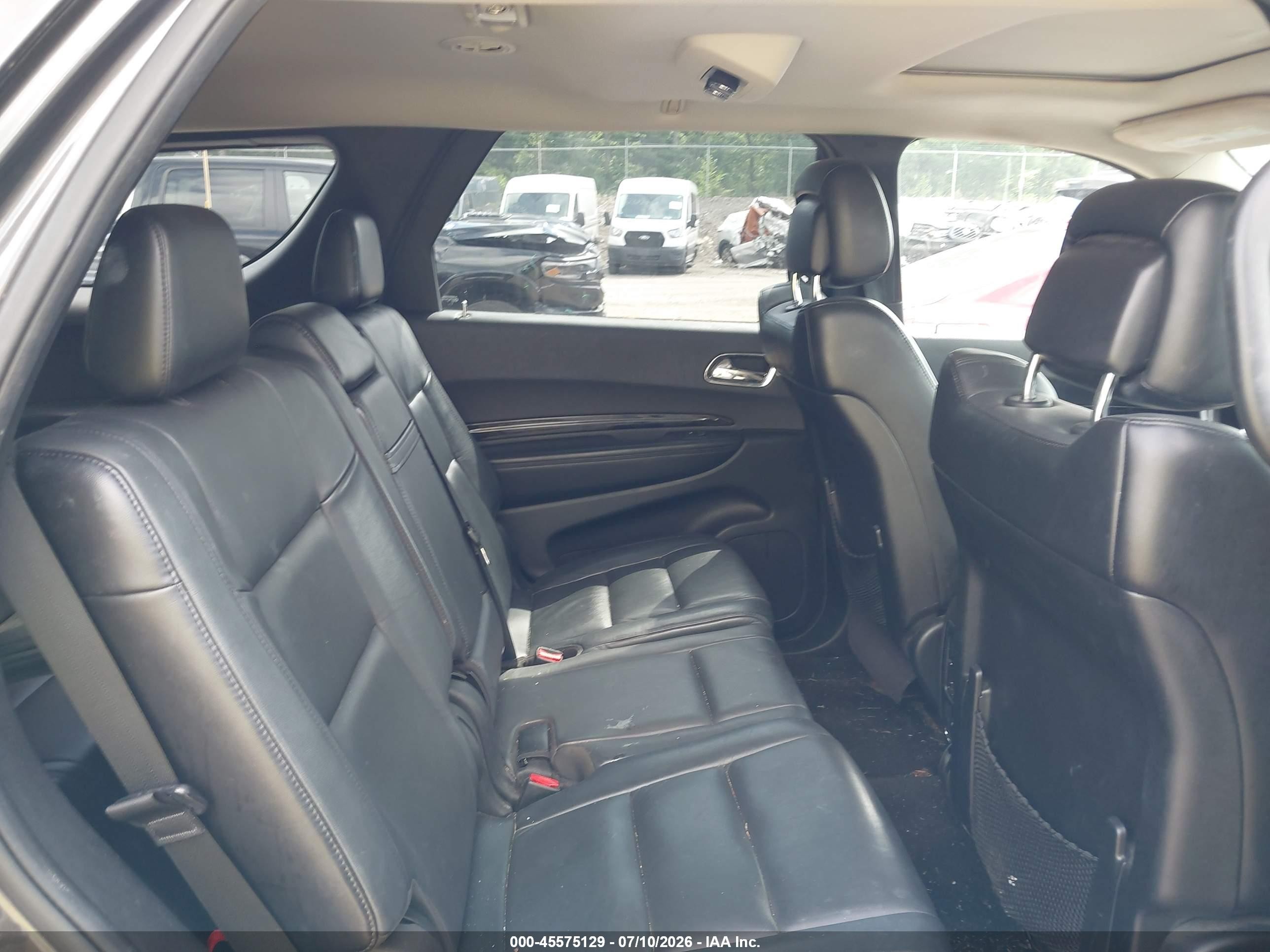 2013 Dodge Durango Crew Gray vin: 1C4RDJDG8DC690318