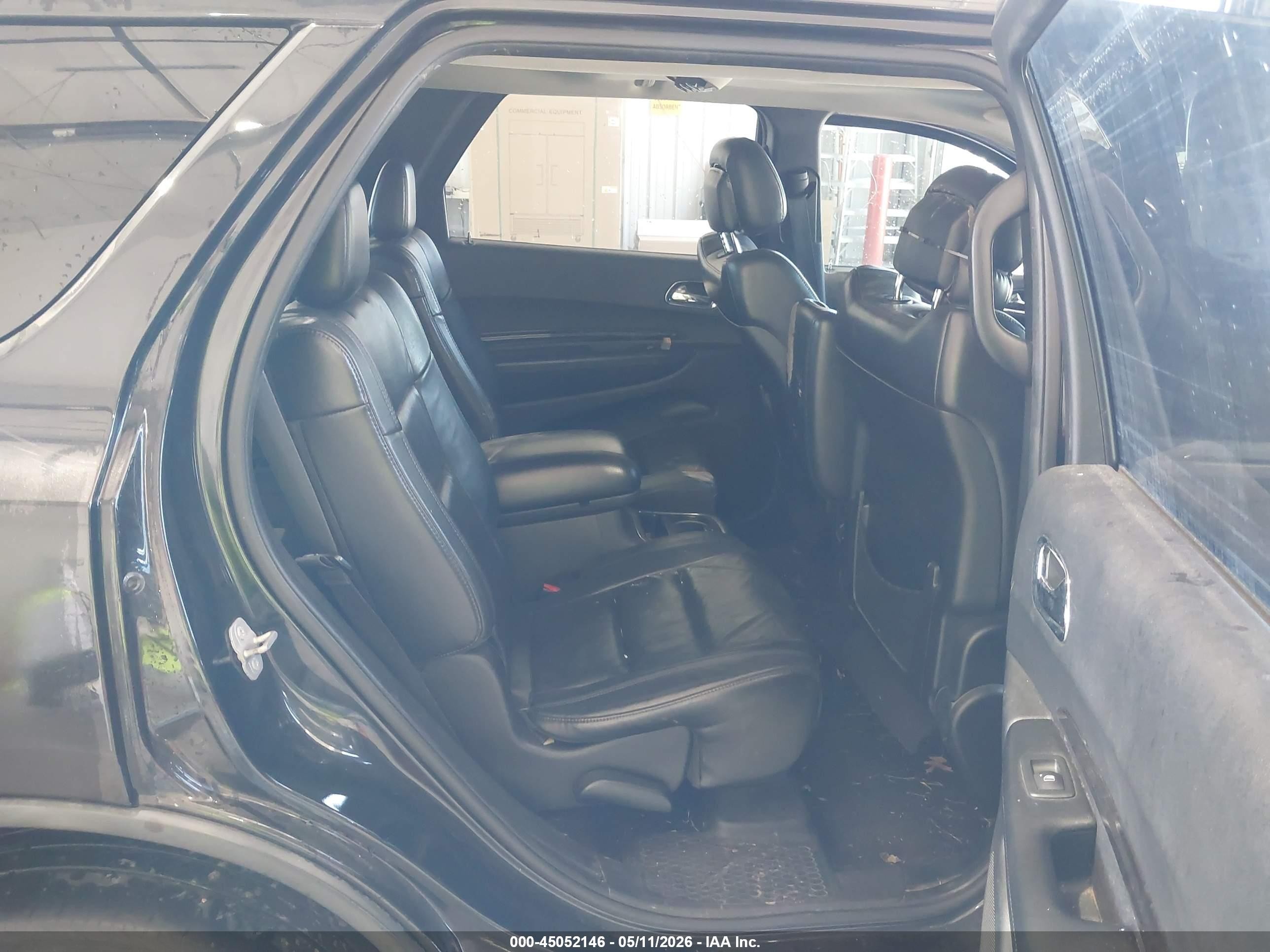 2014 Dodge Durango Limited Black vin: 1C4RDJDG8EC508425