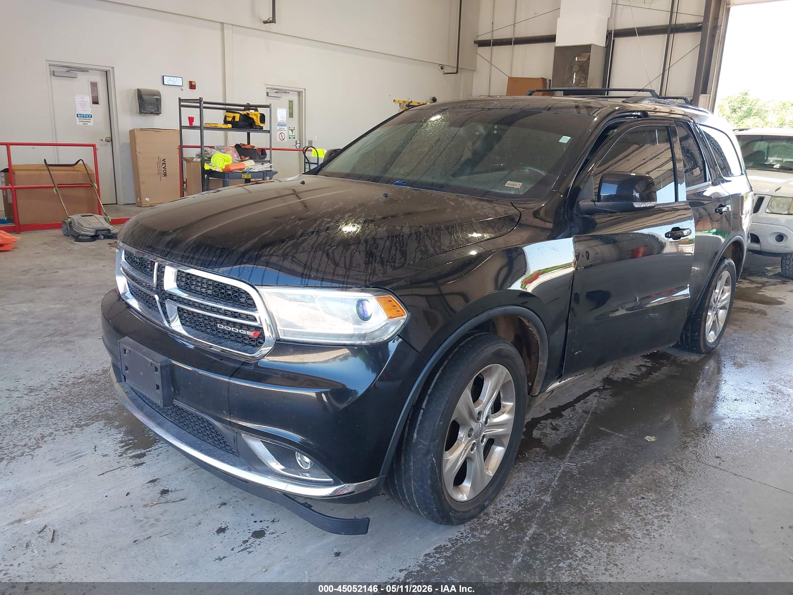 2014 Dodge Durango Limited Black vin: 1C4RDJDG8EC508425