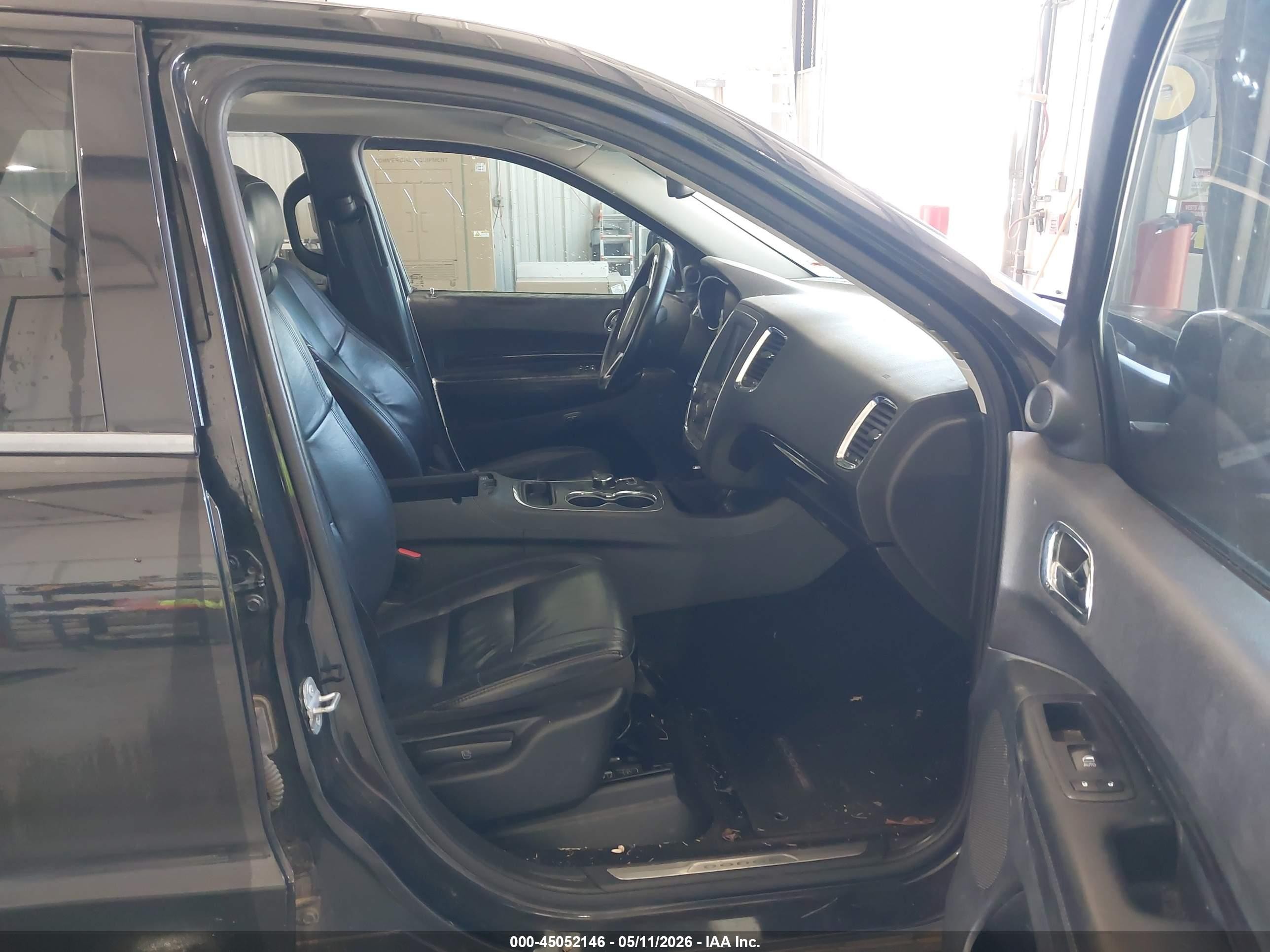 2014 Dodge Durango Limited Black vin: 1C4RDJDG8EC508425