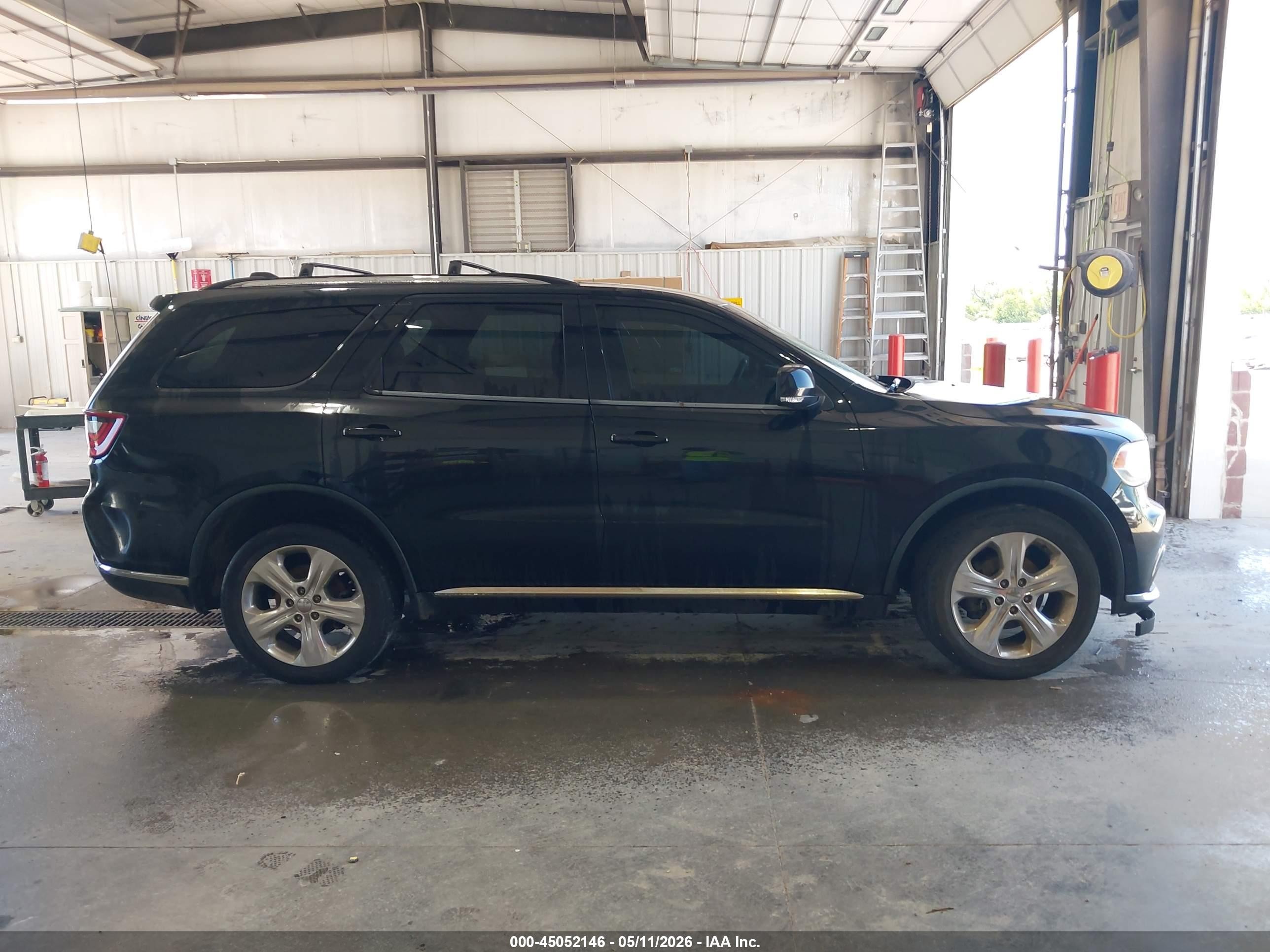 2014 Dodge Durango Limited Black vin: 1C4RDJDG8EC508425