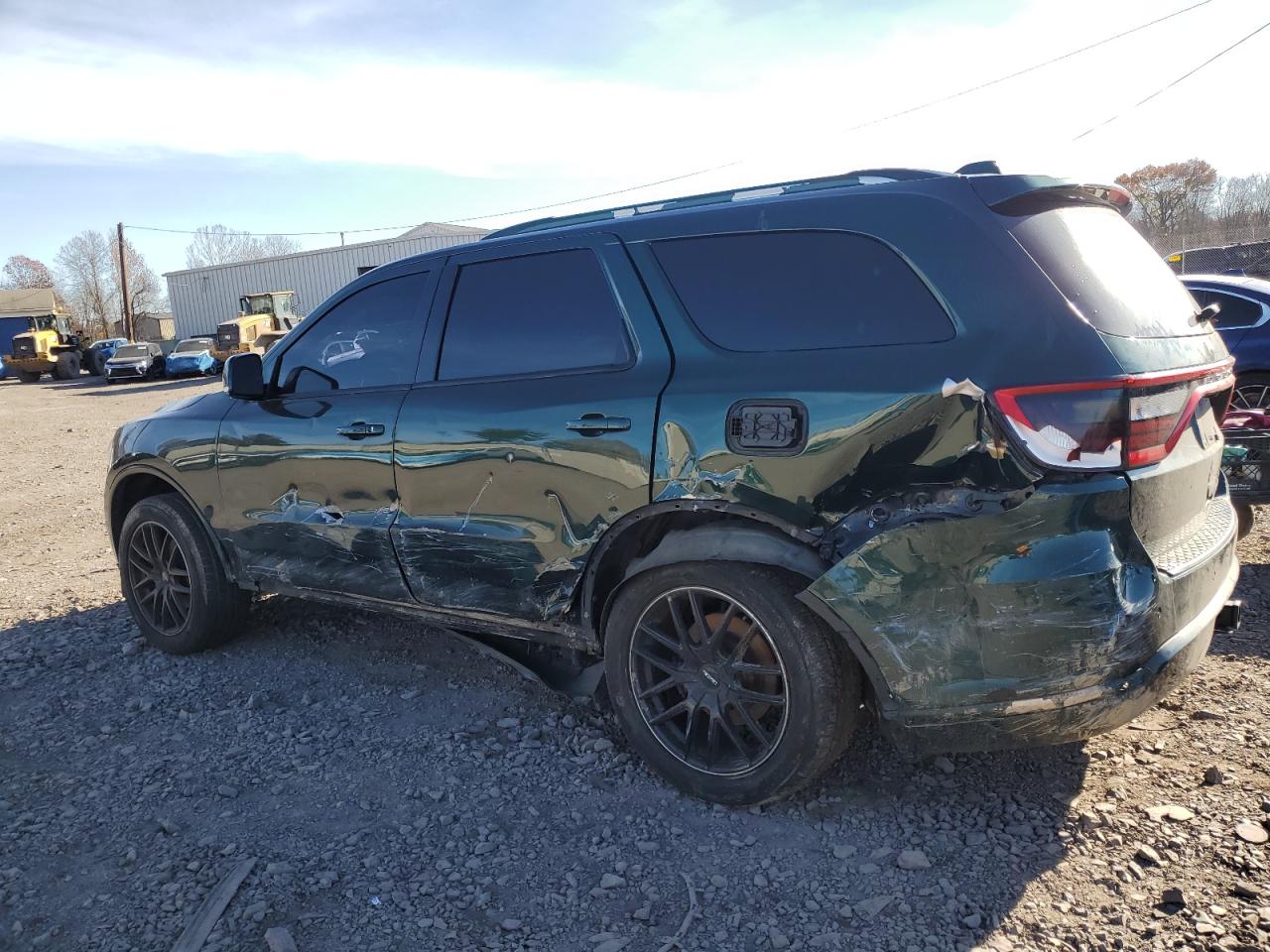2014 Dodge Durango Limited Green vin: 1C4RDJDG8EC596828