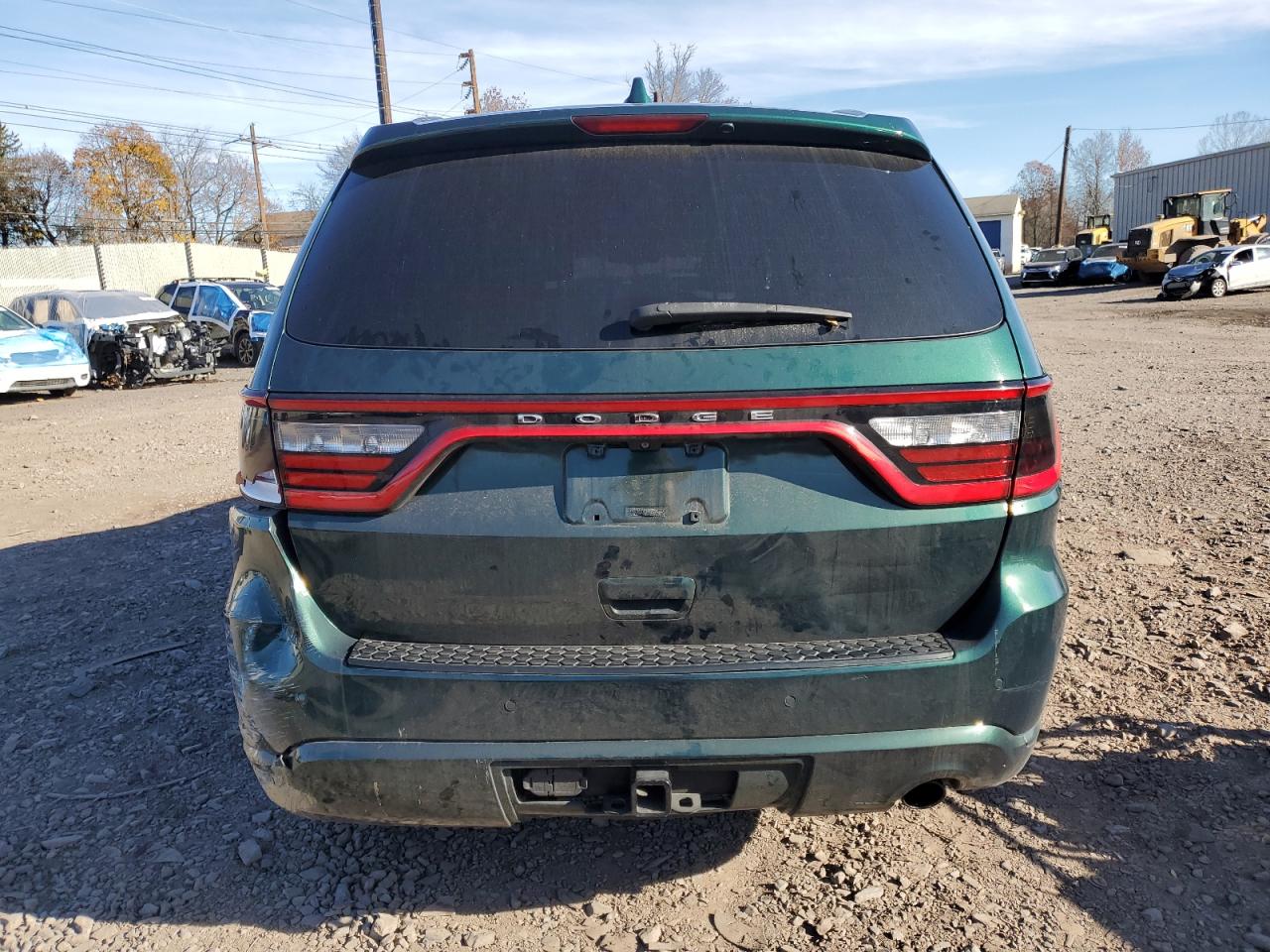2014 Dodge Durango Limited Green vin: 1C4RDJDG8EC596828
