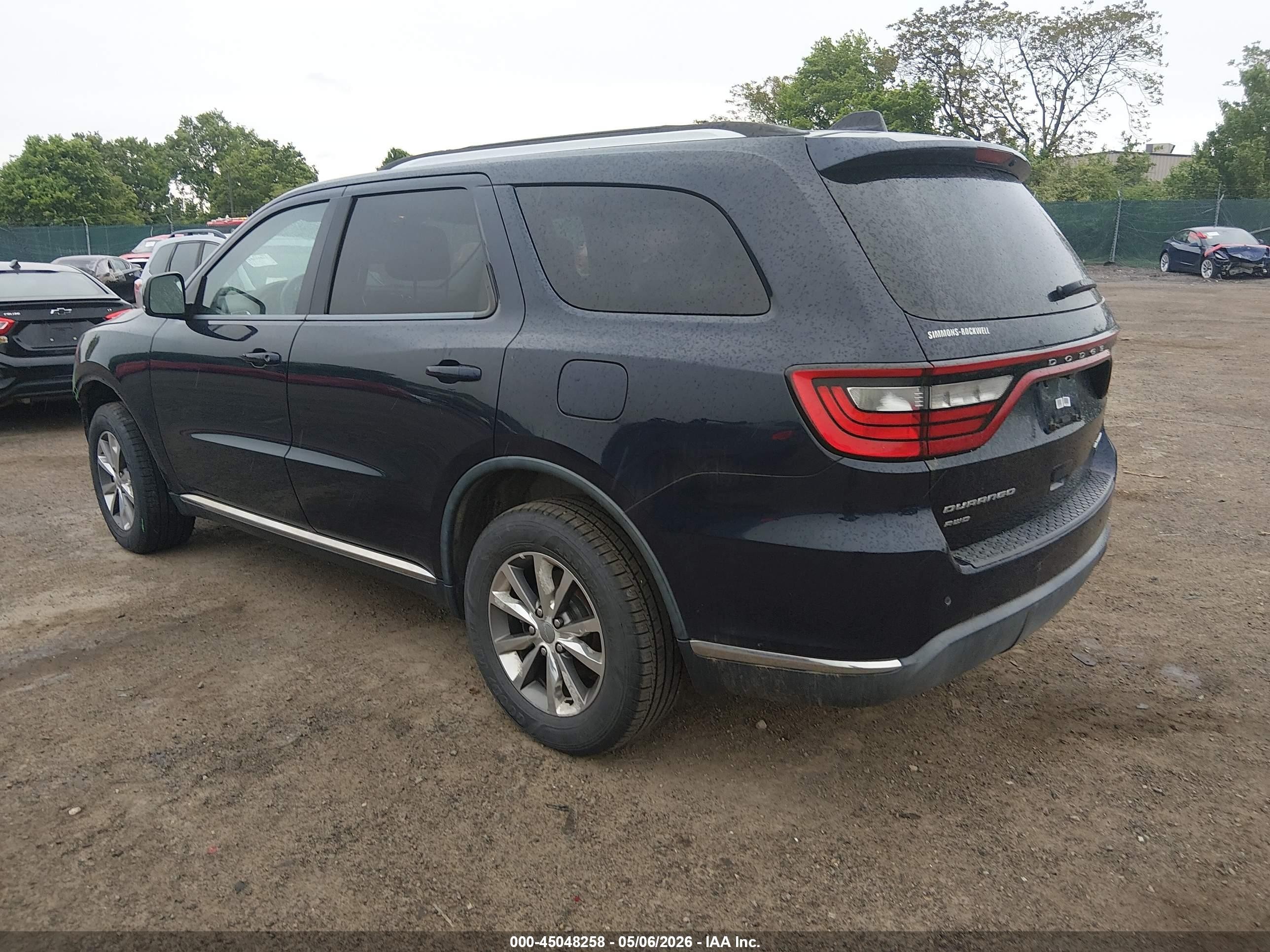2014 Dodge Durango Limited Синий vin: 1C4RDJDG8EC599938