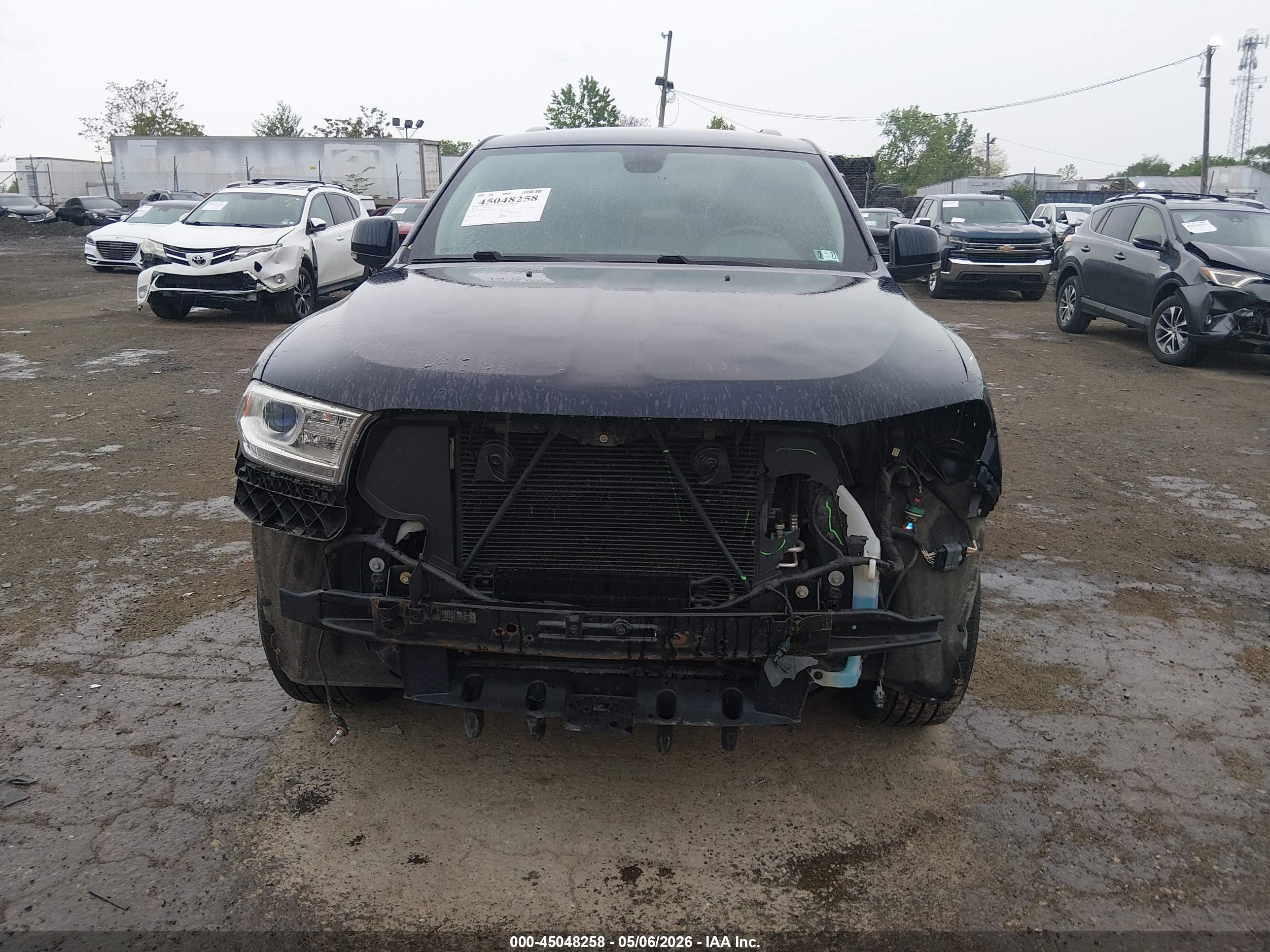 2014 Dodge Durango Limited Синий vin: 1C4RDJDG8EC599938
