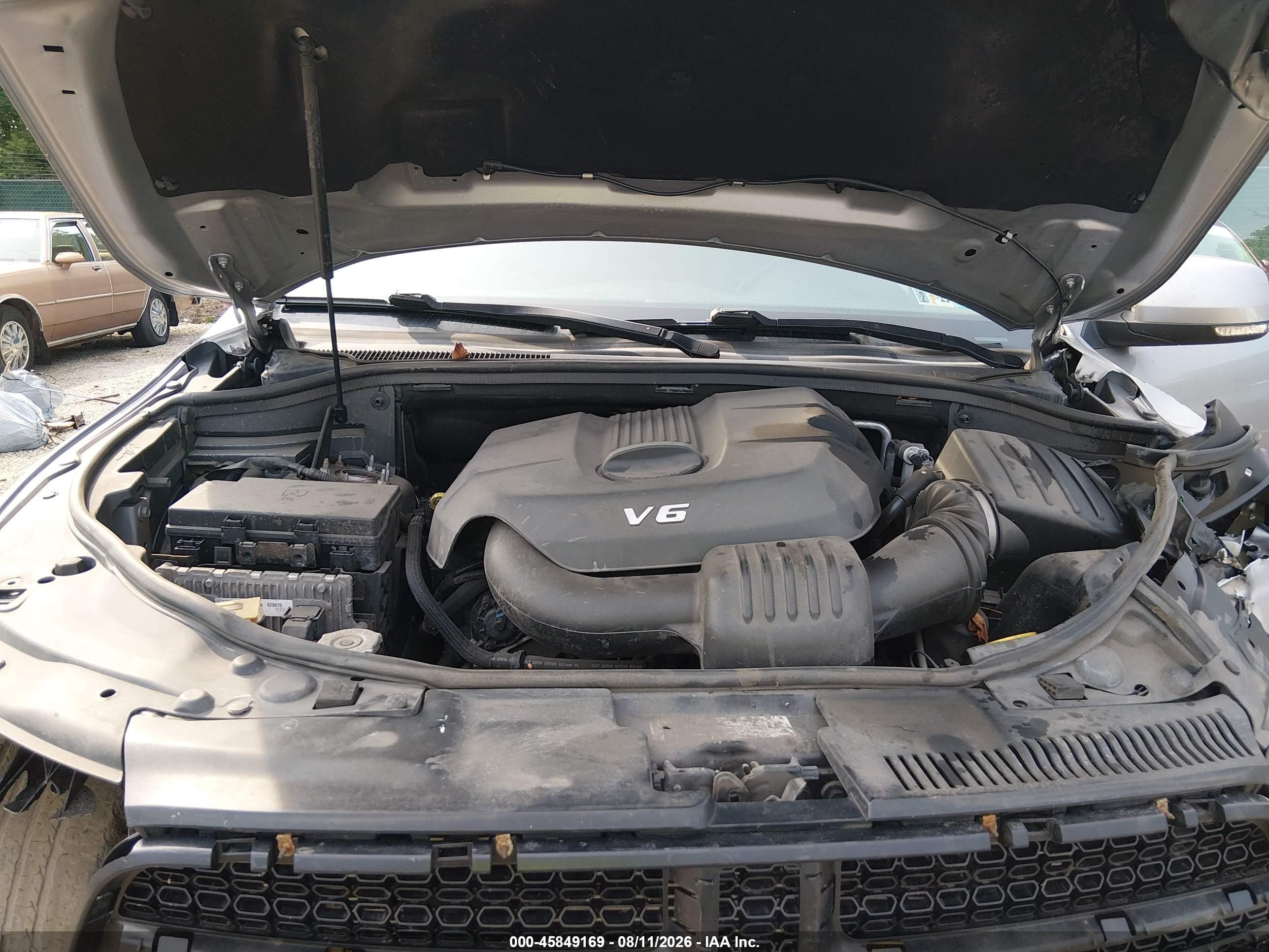2014 Dodge Durango Limited Gray vin: 1C4RDJDG8EC973481