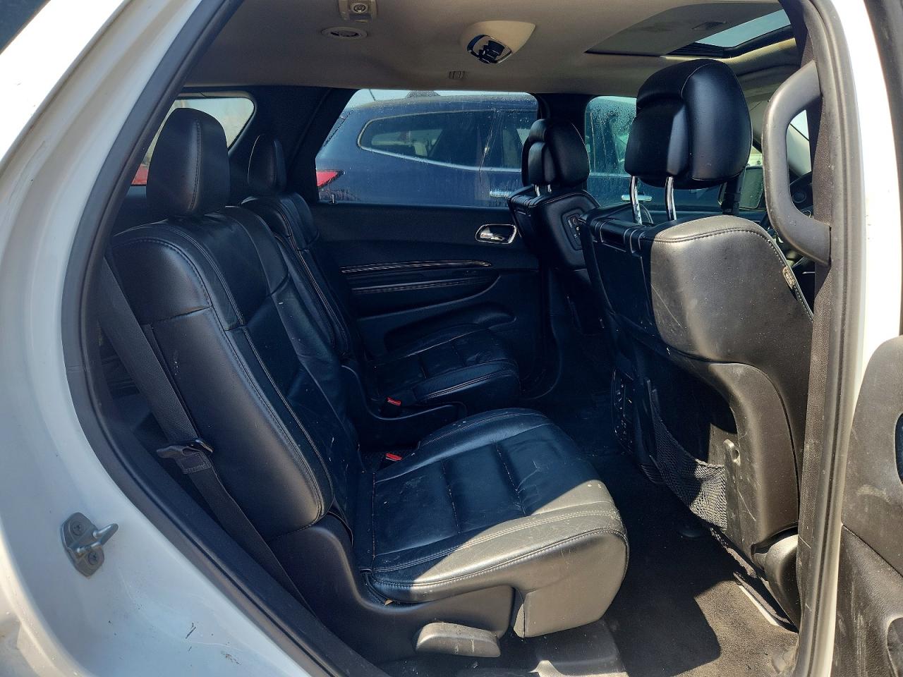 2014 Dodge Durango Limited White vin: 1C4RDJDG8EC978227