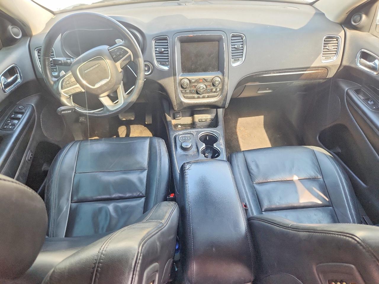 2014 Dodge Durango Limited White vin: 1C4RDJDG8EC978227
