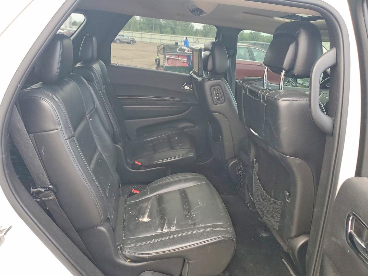 2014 Dodge Durango Limited White vin: 1C4RDJDG8EC978227
