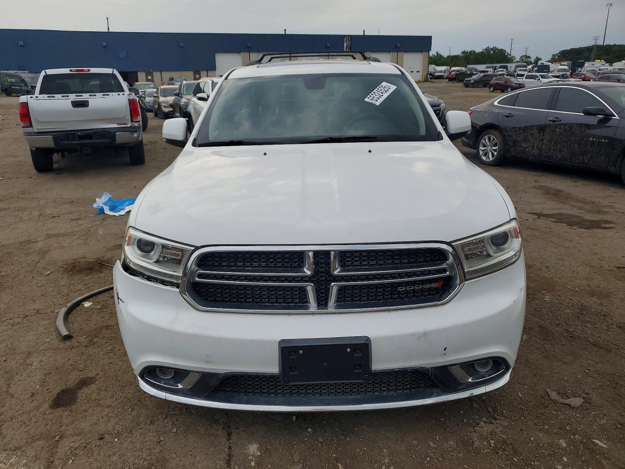 2014 Dodge Durango Limited White vin: 1C4RDJDG8EC978227