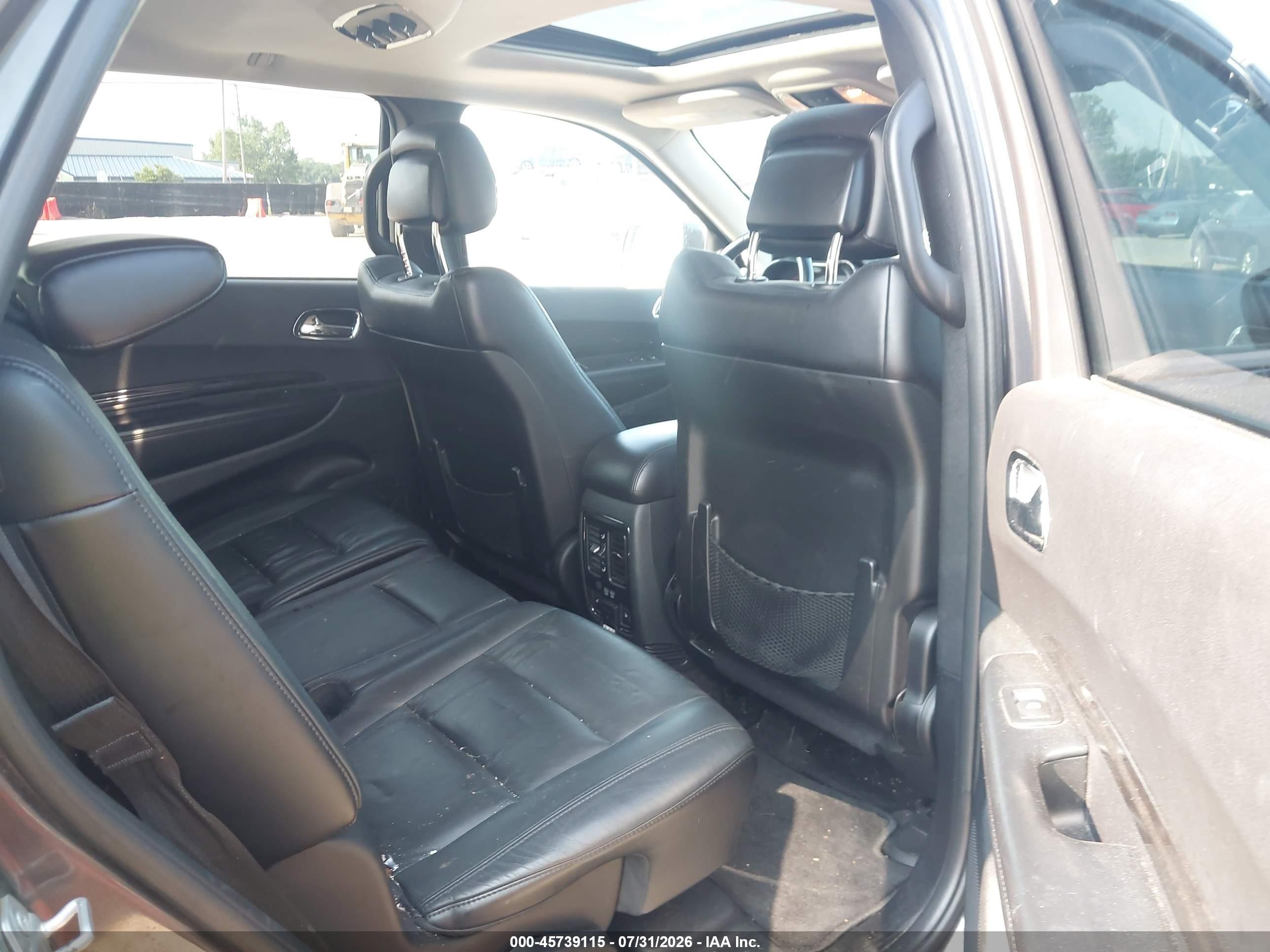2015 Dodge Durango Limited Gray vin: 1C4RDJDG8FC194812