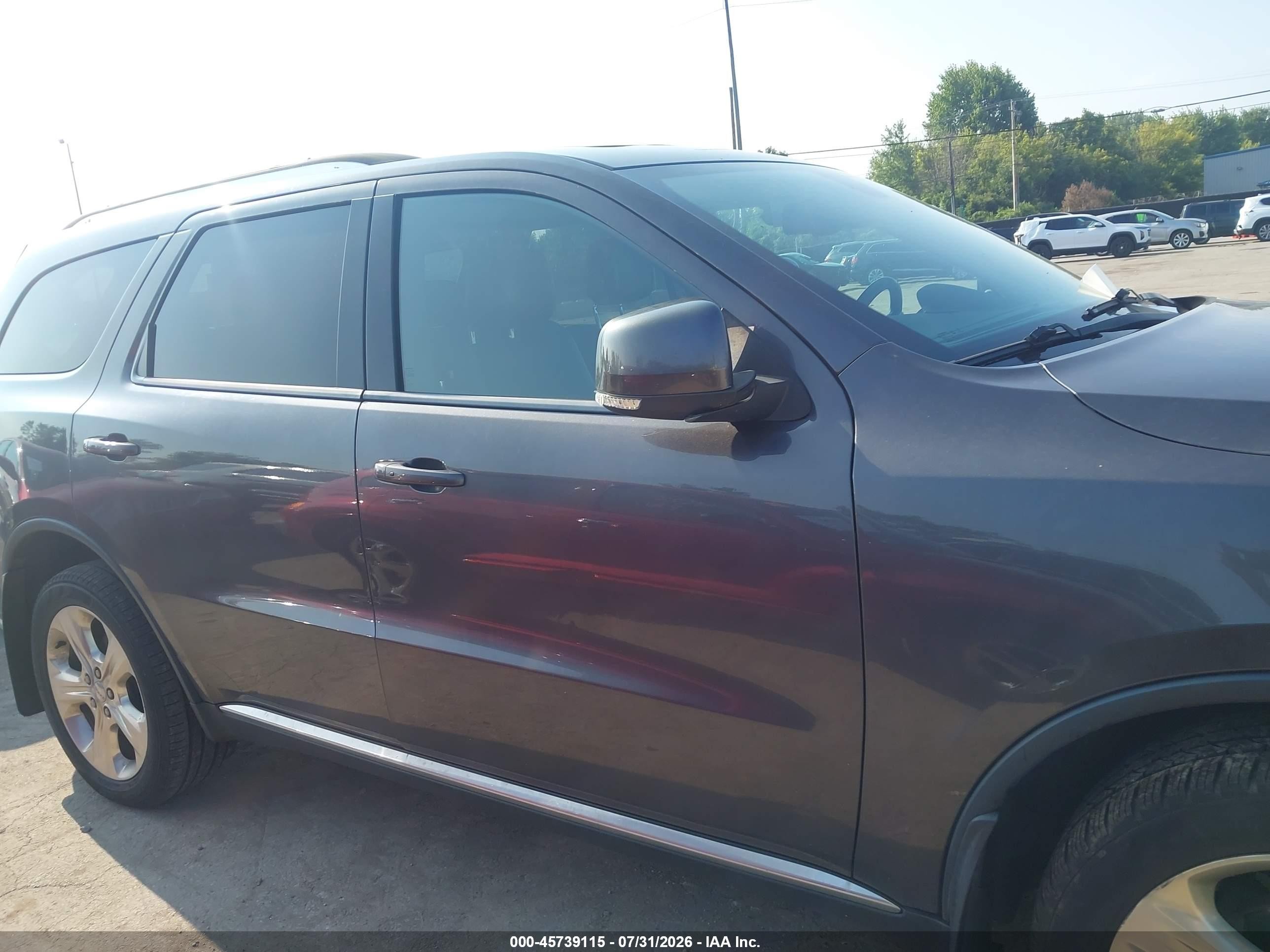 2015 Dodge Durango Limited Gray vin: 1C4RDJDG8FC194812