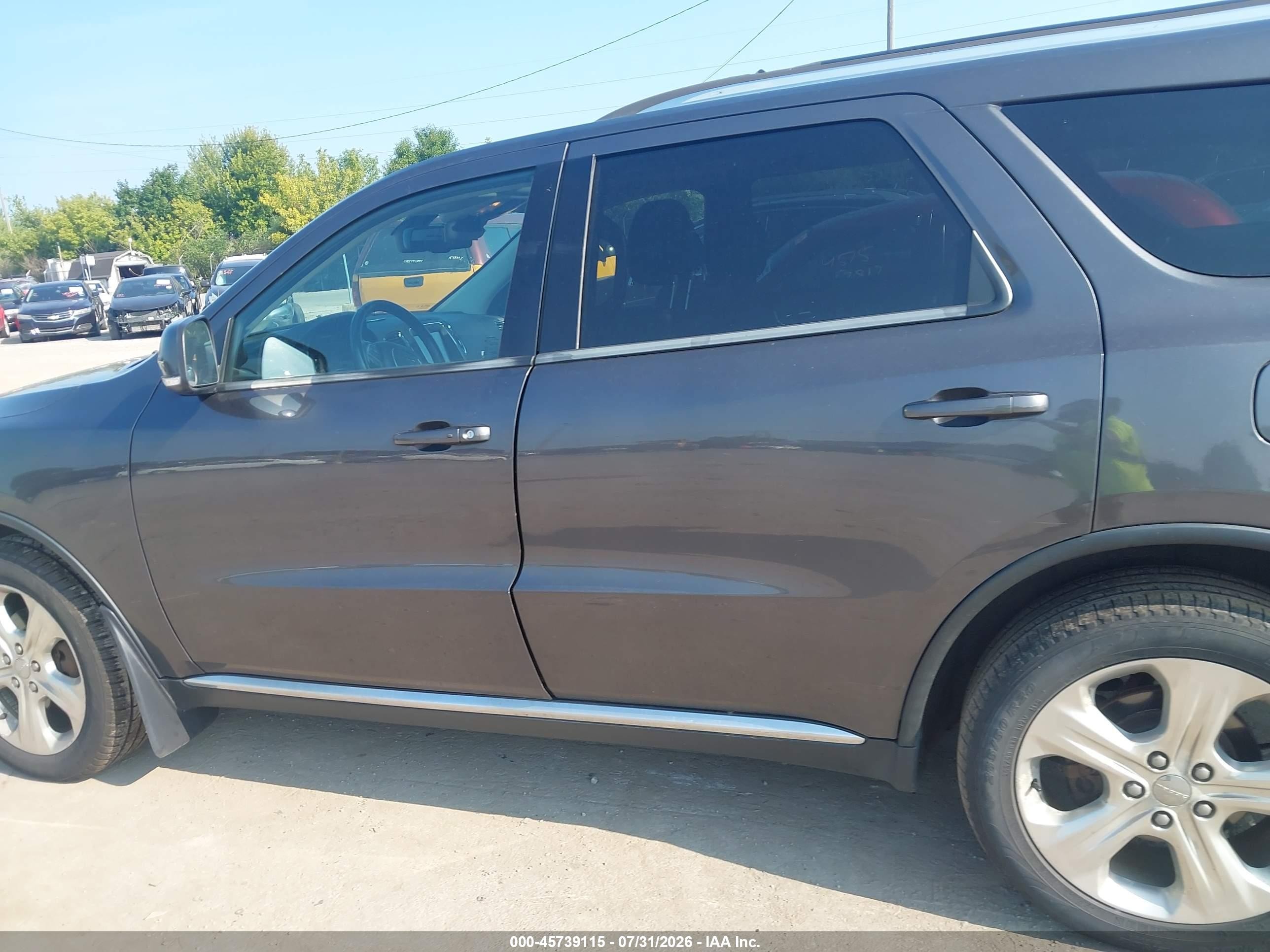 2015 Dodge Durango Limited Gray vin: 1C4RDJDG8FC194812