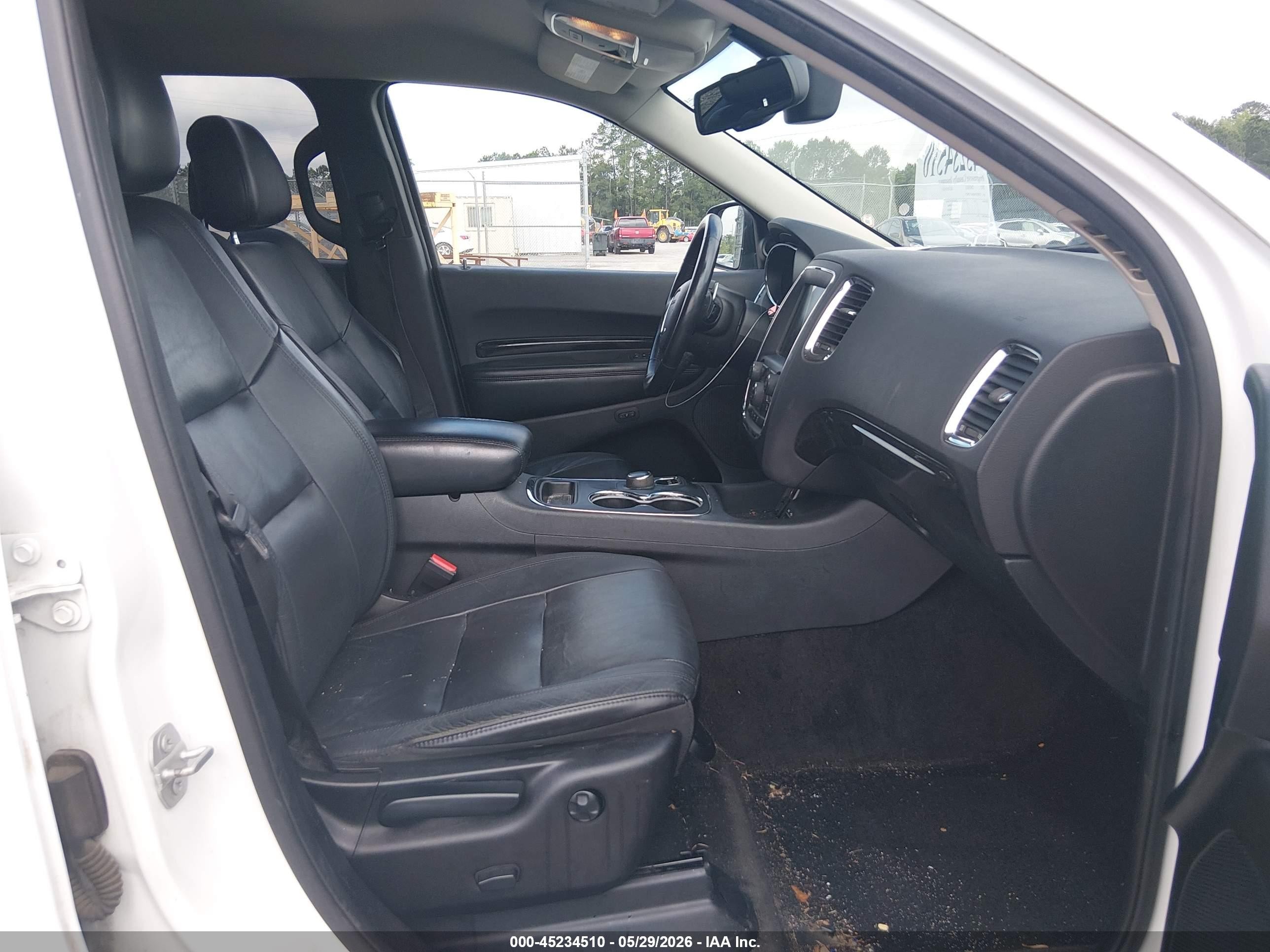 2015 Dodge Durango Limited White vin: 1C4RDJDG8FC722820