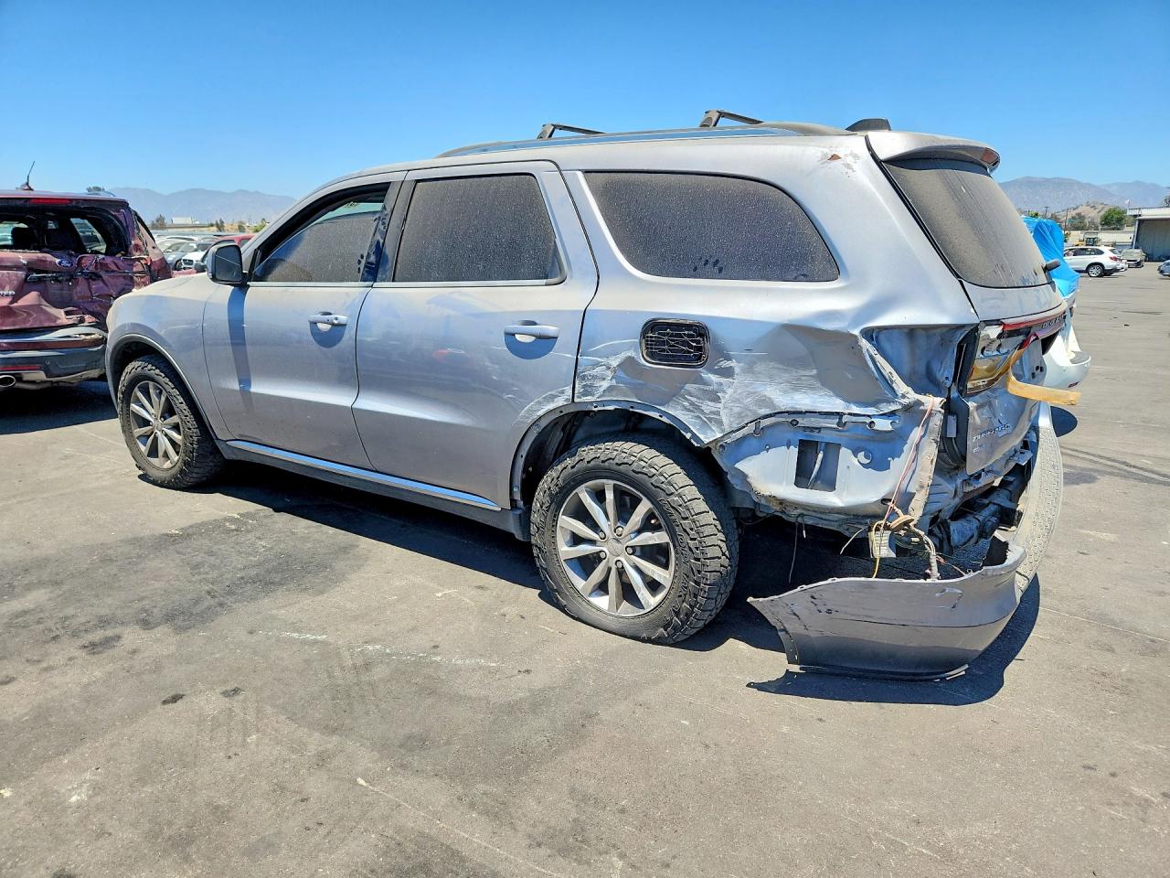 2015 Dodge Durango Limited Серебряный vin: 1C4RDJDG8FC740508