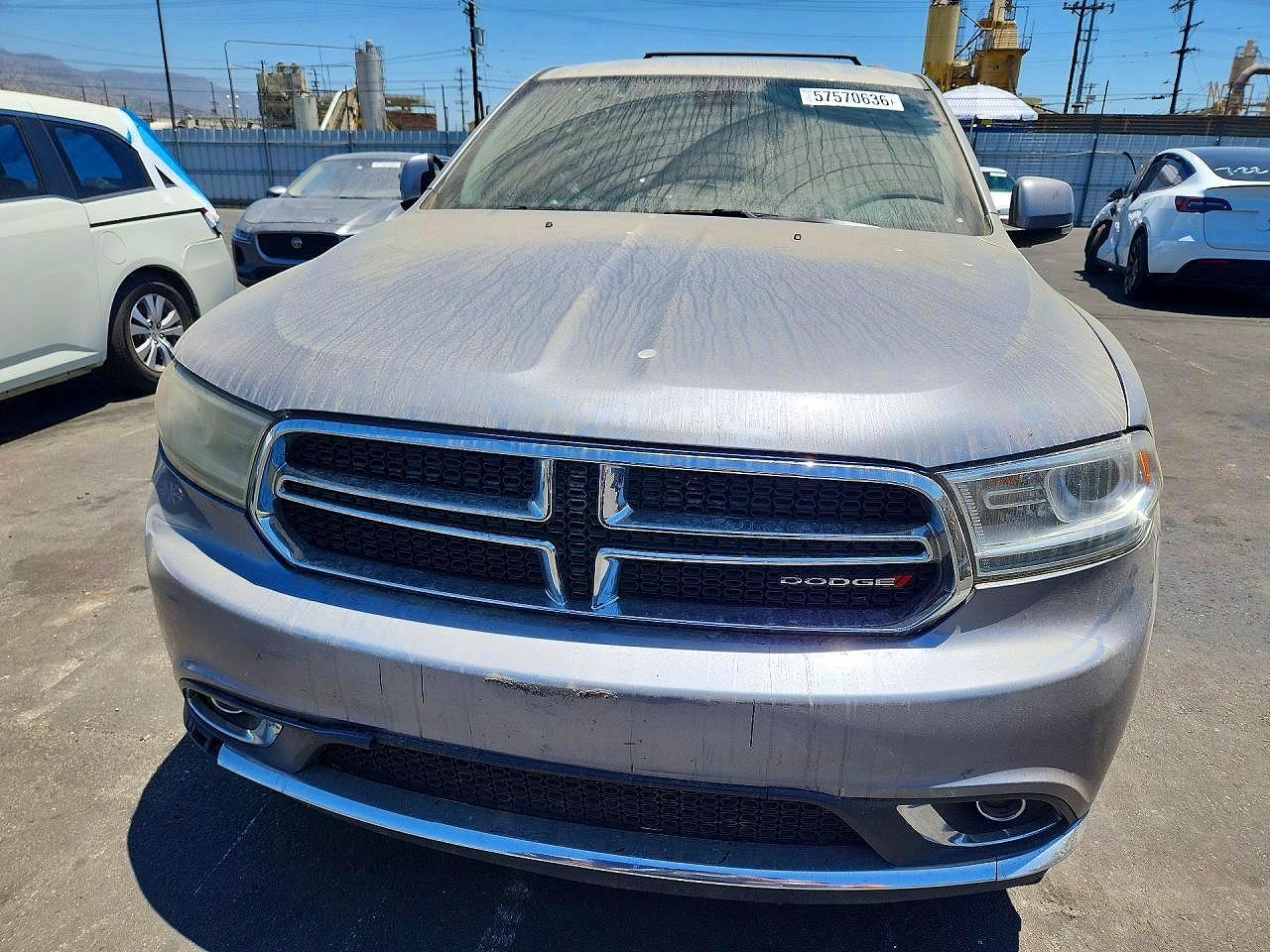 2015 Dodge Durango Limited Серебряный vin: 1C4RDJDG8FC740508