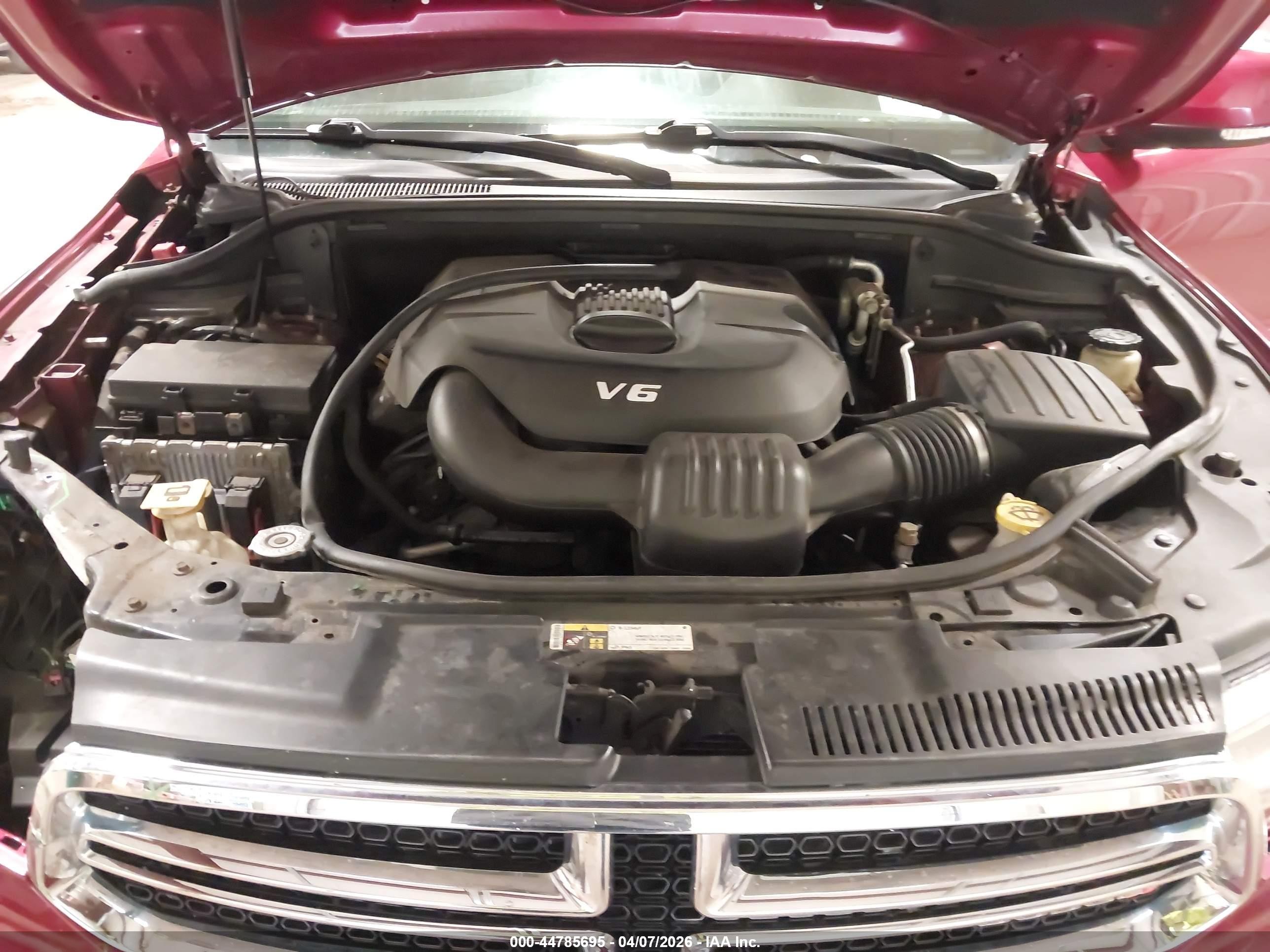 2015 Dodge Durango Limited Red vin: 1C4RDJDG8FC810251