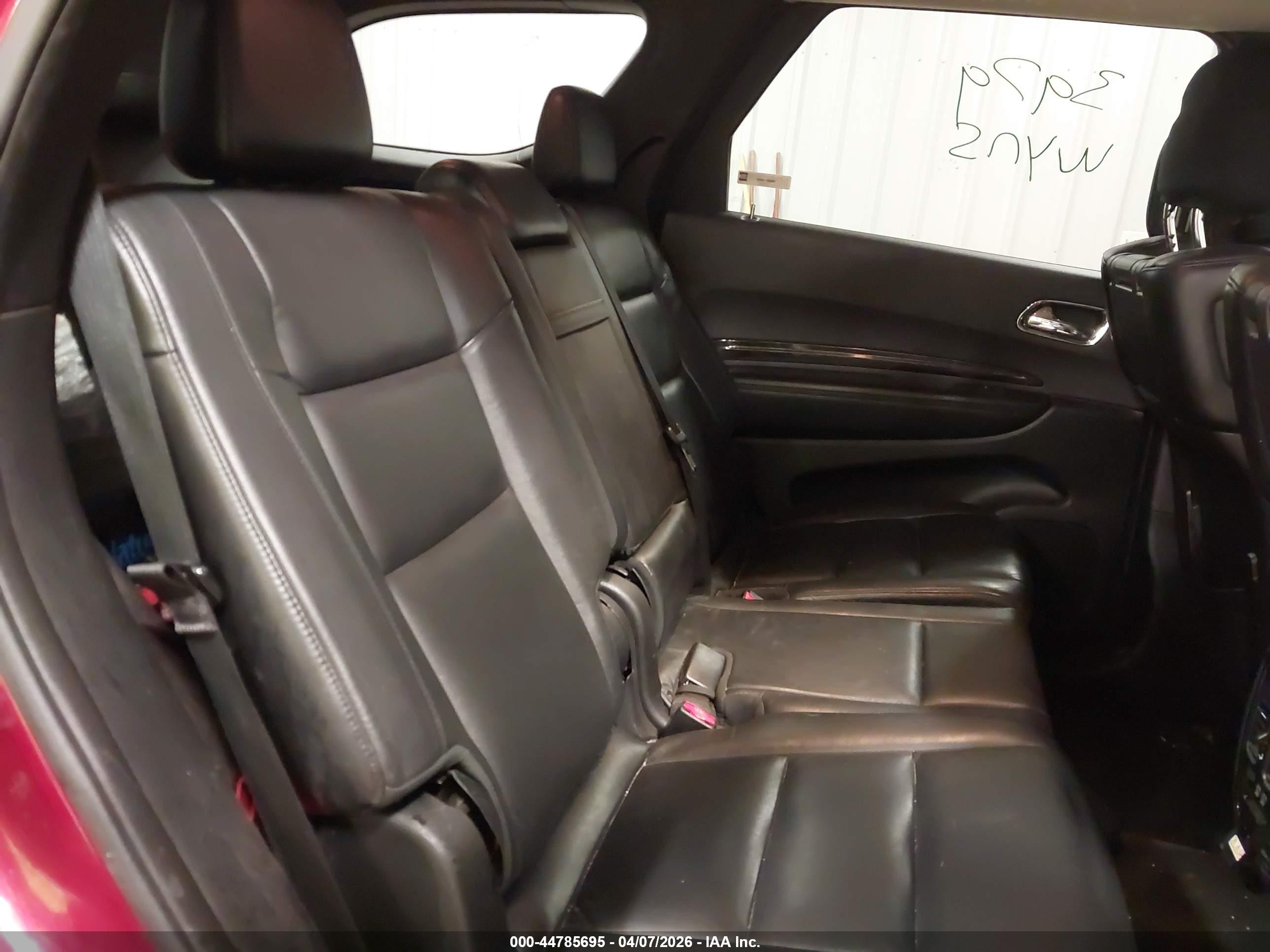 2015 Dodge Durango Limited Red vin: 1C4RDJDG8FC810251
