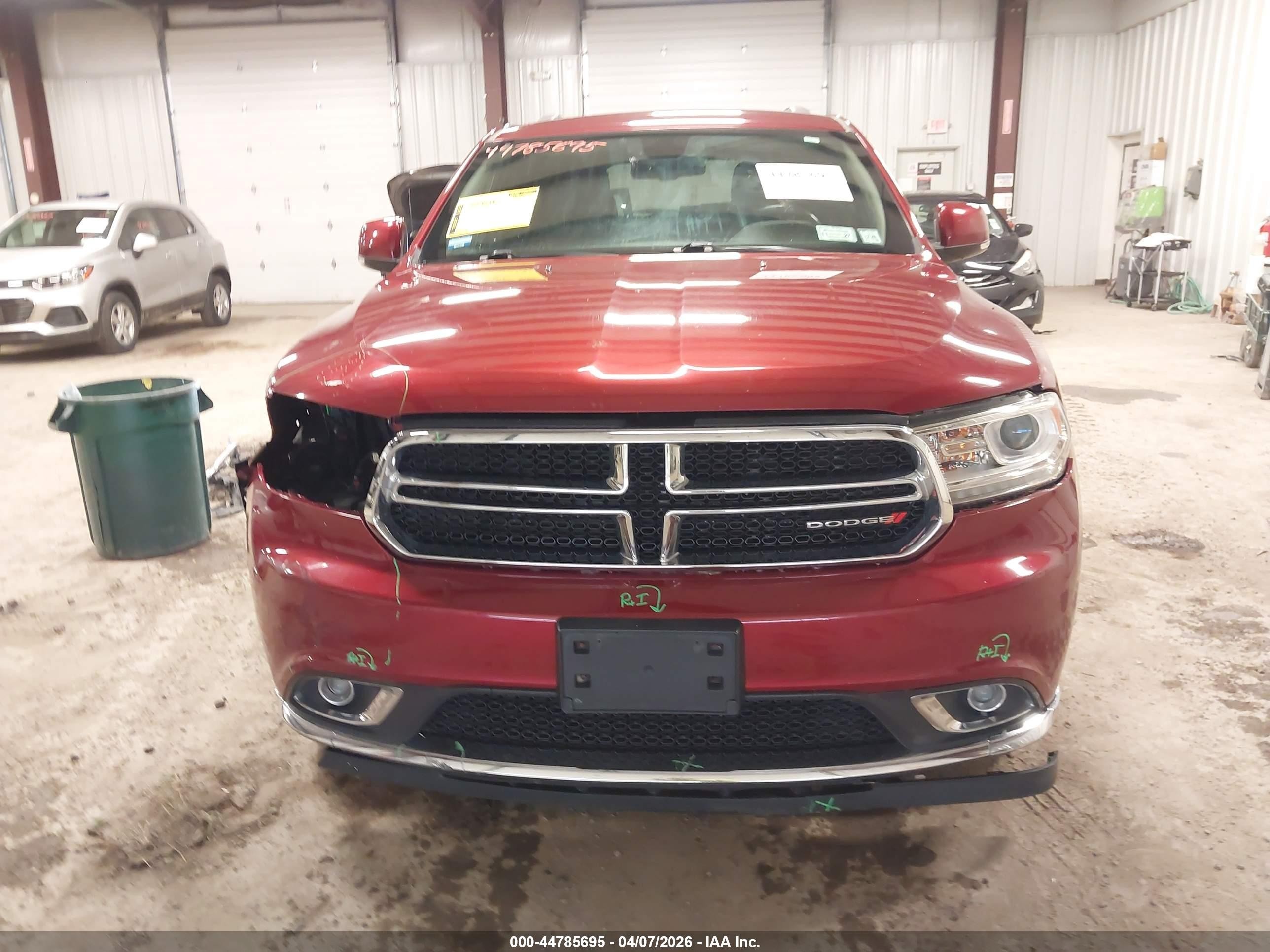 2015 Dodge Durango Limited Red vin: 1C4RDJDG8FC810251