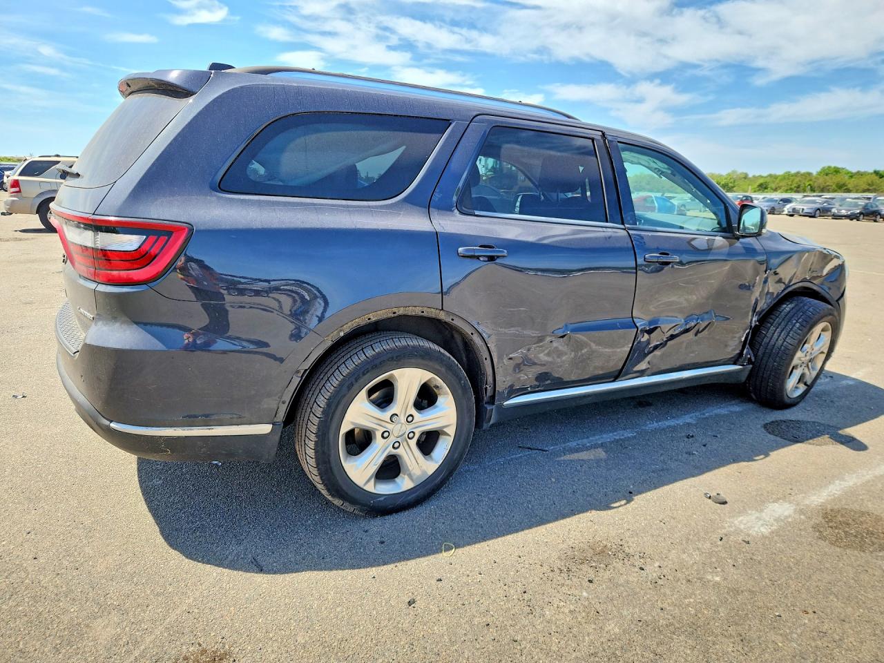 2015 Dodge Durango Limited Синий vin: 1C4RDJDG8FC858011