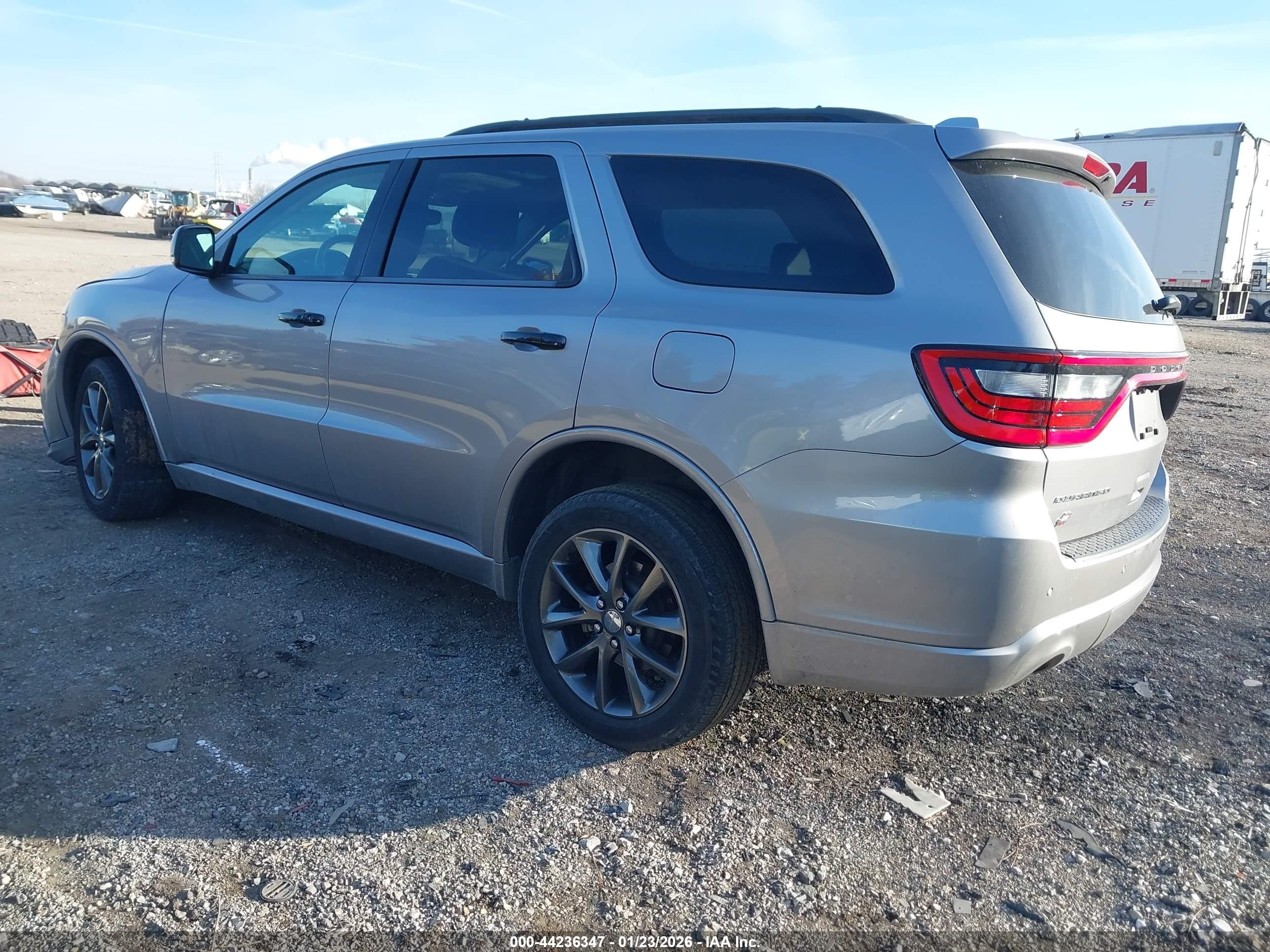 2018 Dodge Durango Gt Awd Gray vin: 1C4RDJDG8JC408898