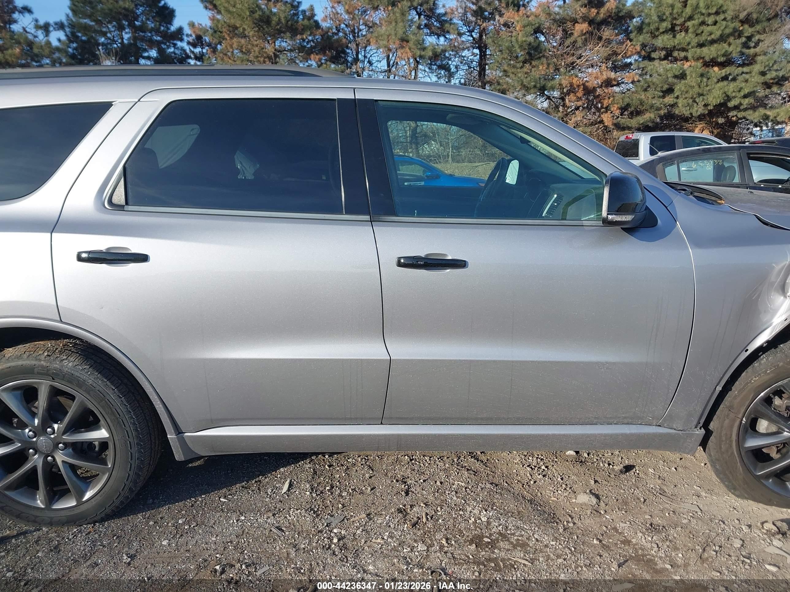 2018 Dodge Durango Gt Awd Gray vin: 1C4RDJDG8JC408898
