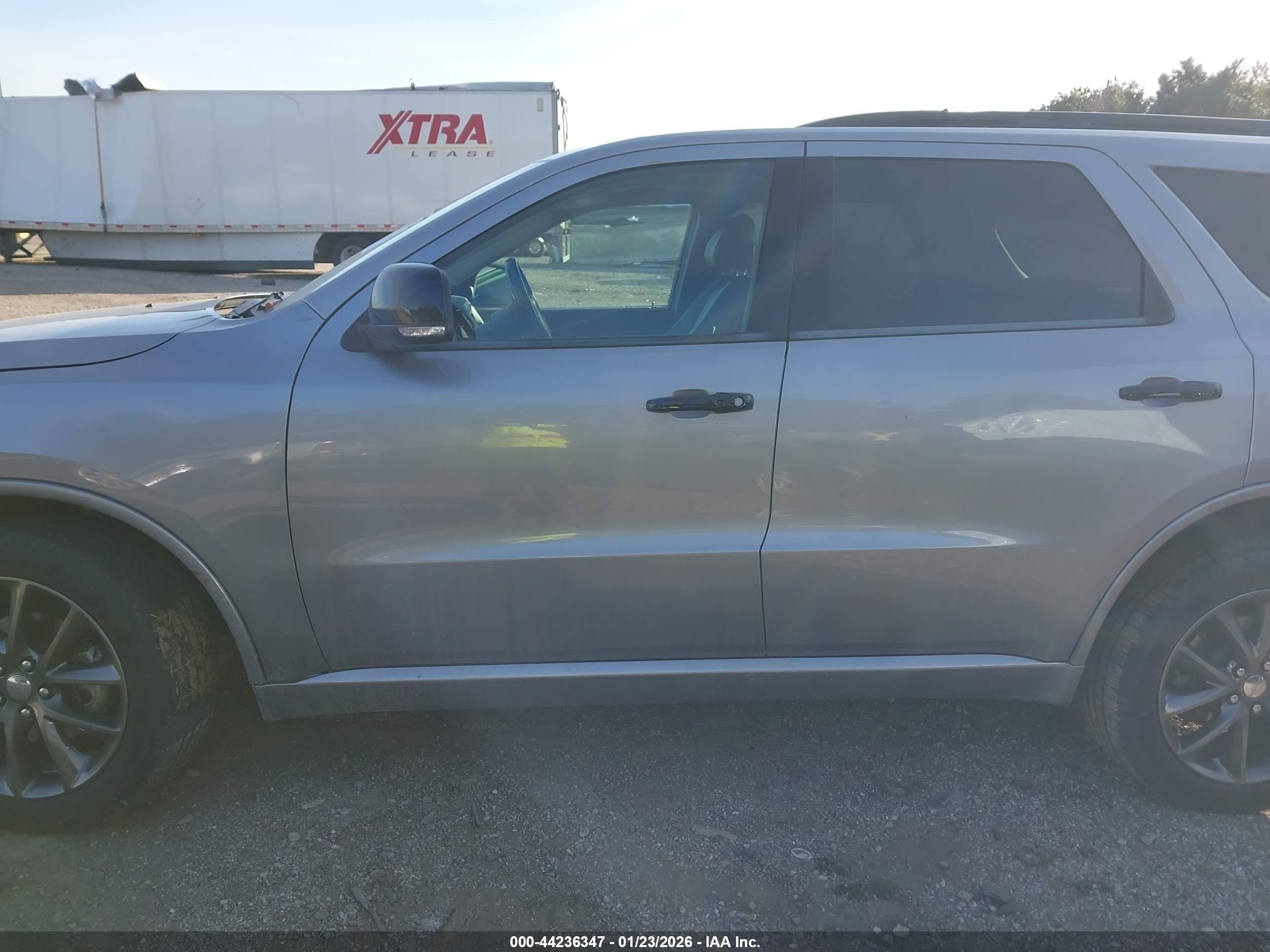 2018 Dodge Durango Gt Awd Gray vin: 1C4RDJDG8JC408898