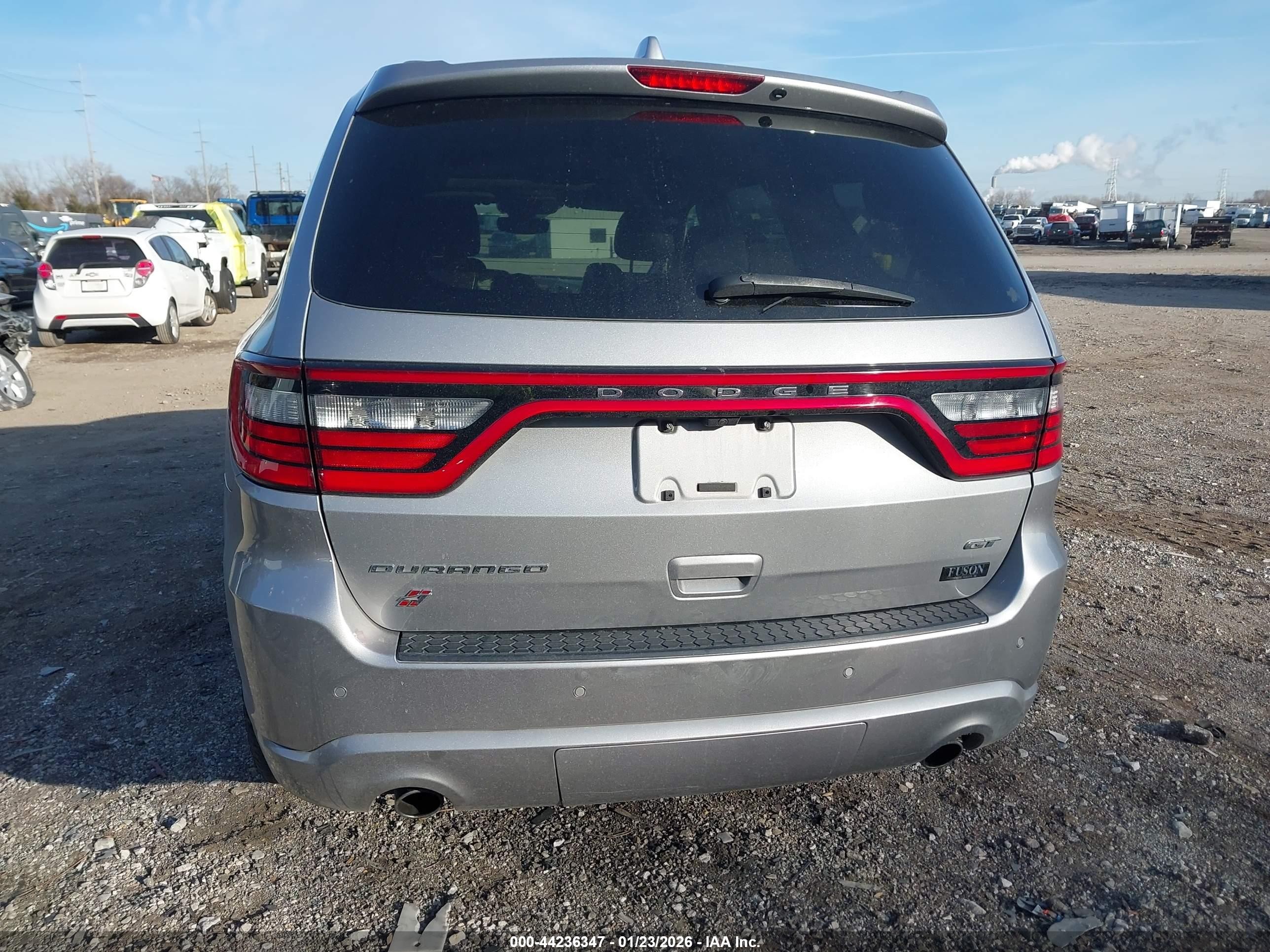 2018 Dodge Durango Gt Awd Gray vin: 1C4RDJDG8JC408898