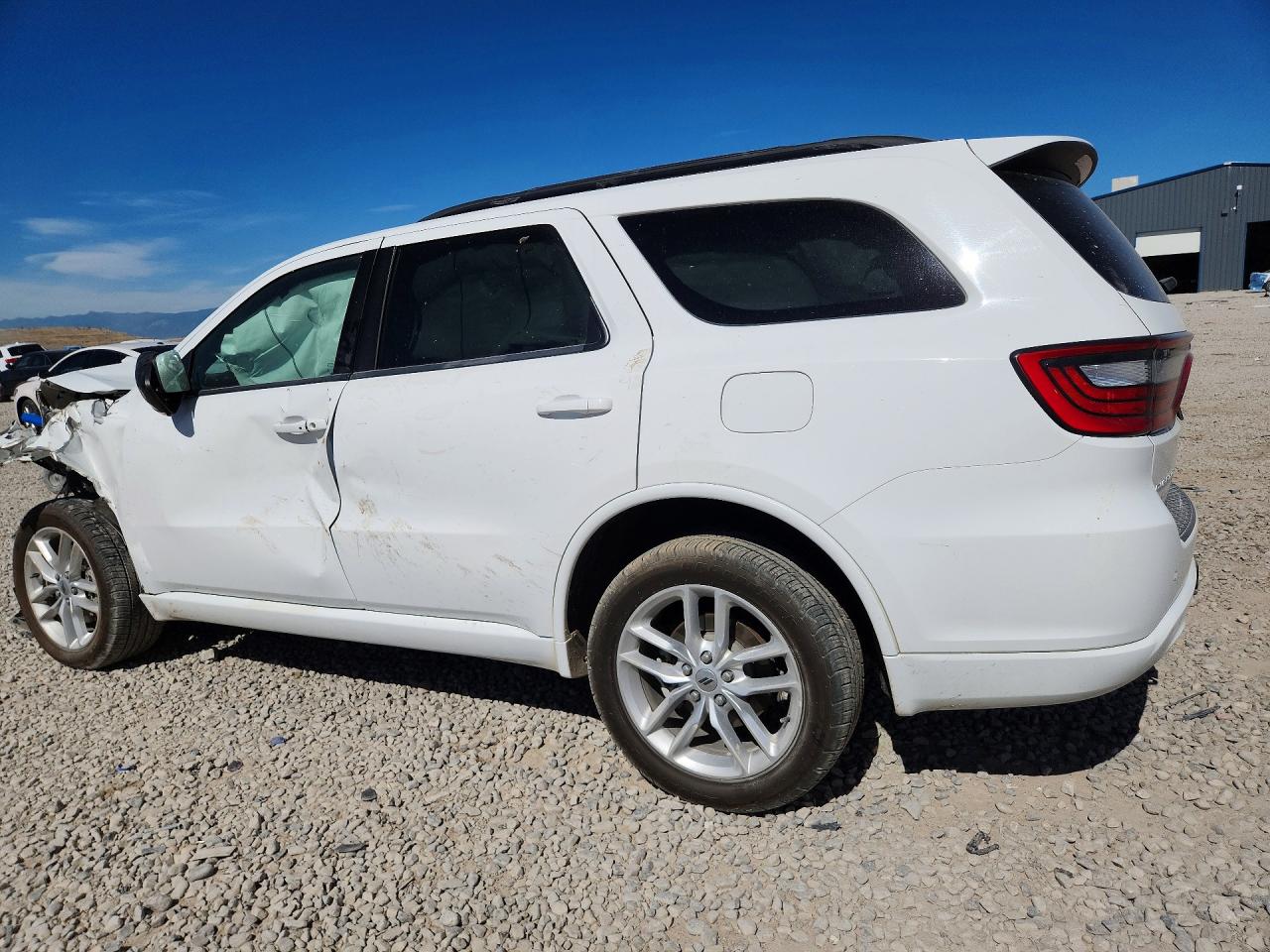 2023 Dodge Durango Gt White vin: 1C4RDJDG8PC605112