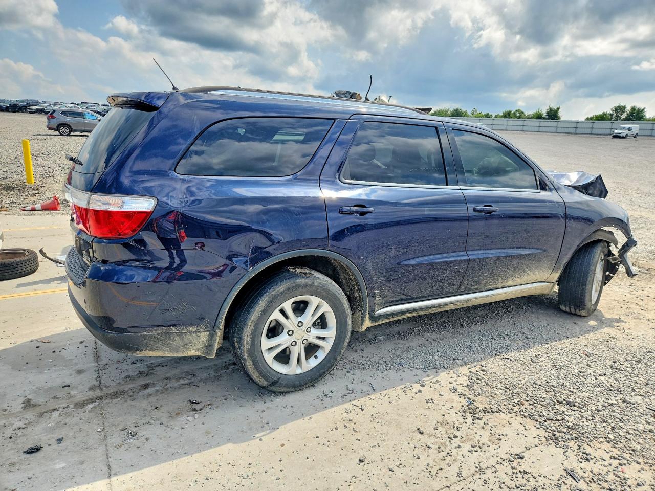 2012 Dodge Durango Crew Blue vin: 1C4RDJDG9CC334880