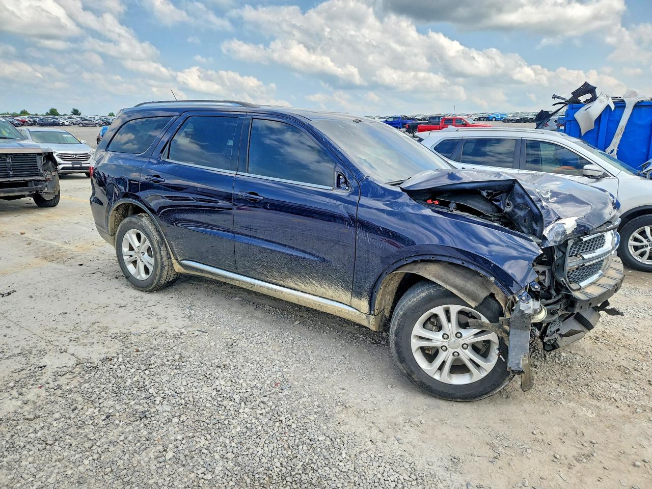 2012 Dodge Durango Crew Blue vin: 1C4RDJDG9CC334880