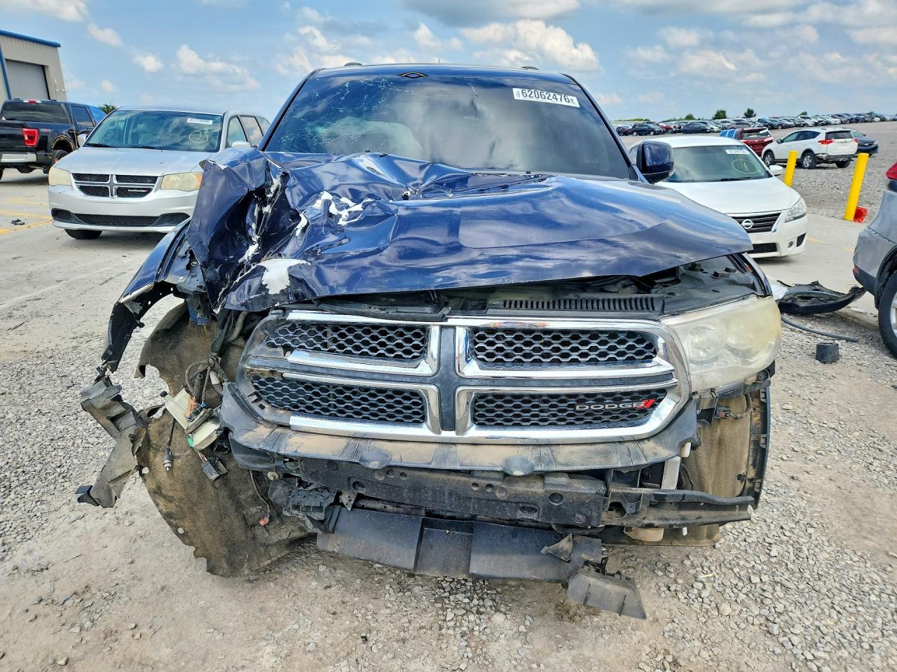 2012 Dodge Durango Crew Blue vin: 1C4RDJDG9CC334880