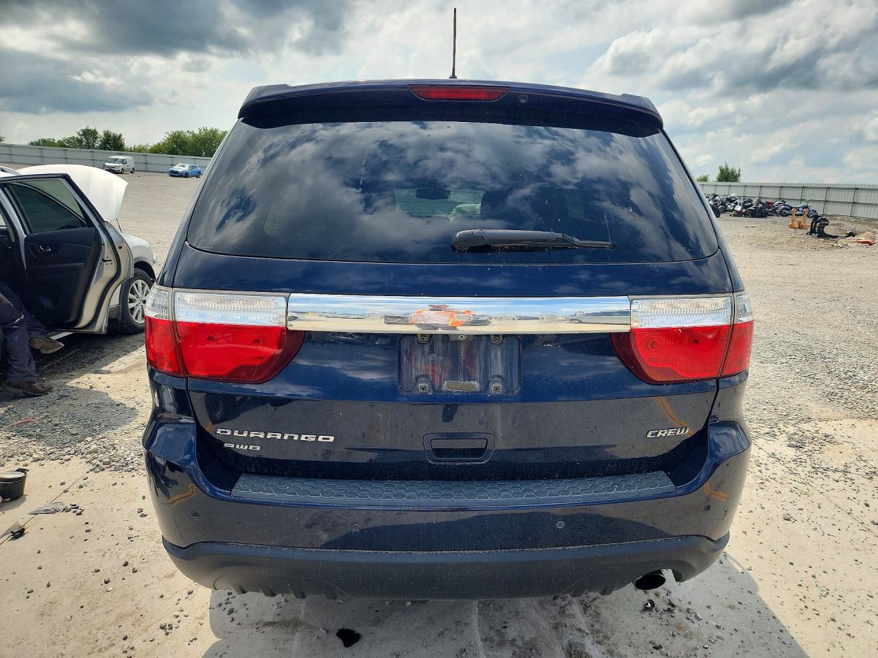 2012 Dodge Durango Crew Blue vin: 1C4RDJDG9CC334880
