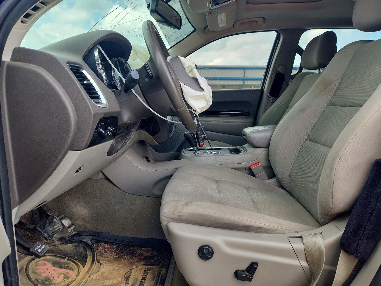 2012 Dodge Durango Crew Blue vin: 1C4RDJDG9CC334880