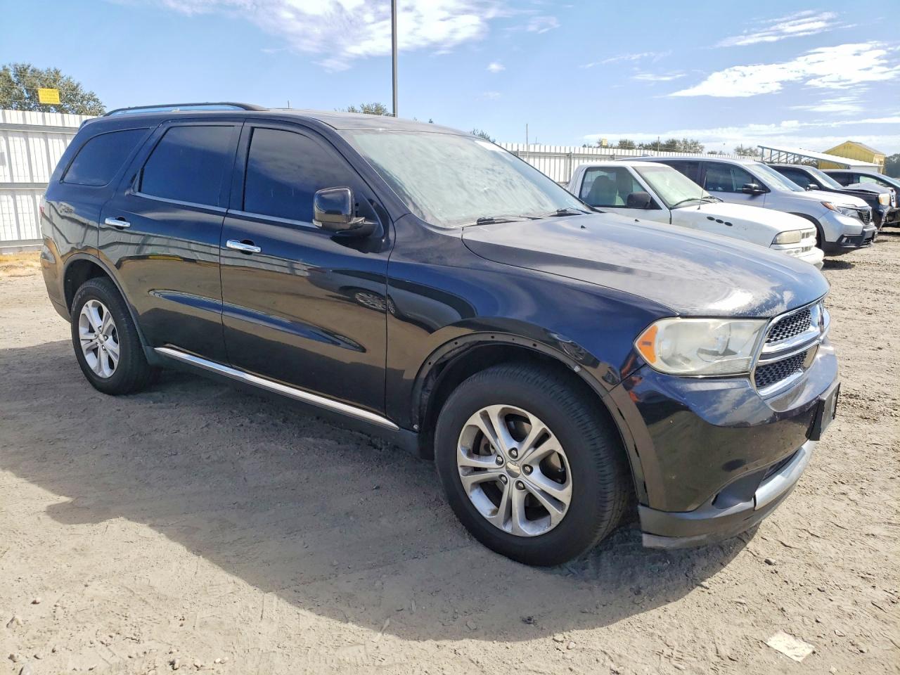 2013 Dodge Durango Crew Black vin: 1C4RDJDG9DC632962