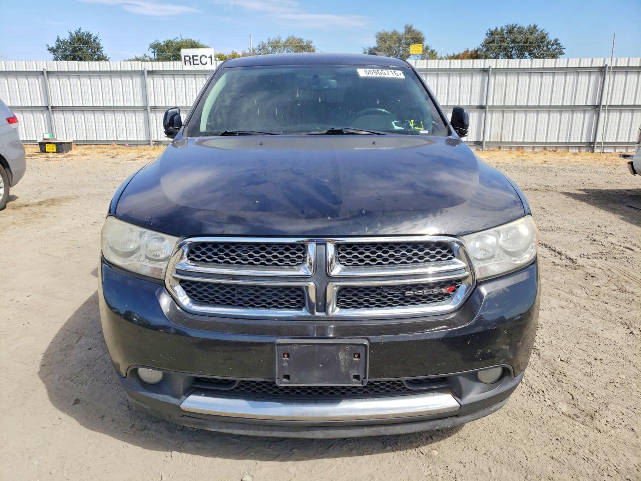 2013 Dodge Durango Crew Black vin: 1C4RDJDG9DC632962