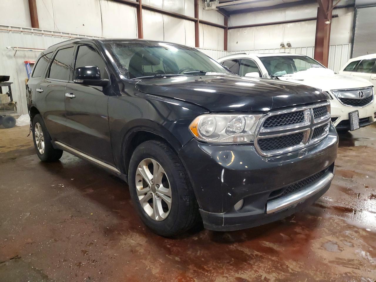 2013 Dodge Durango Crew Black vin: 1C4RDJDG9DC664858
