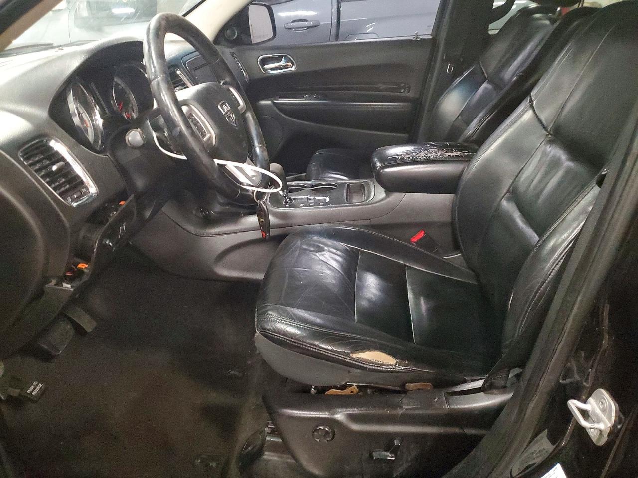 2013 Dodge Durango Crew Black vin: 1C4RDJDG9DC664858