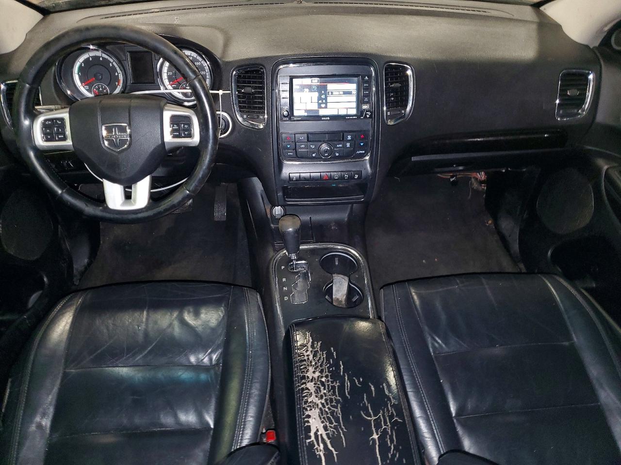 2013 Dodge Durango Crew Black vin: 1C4RDJDG9DC664858