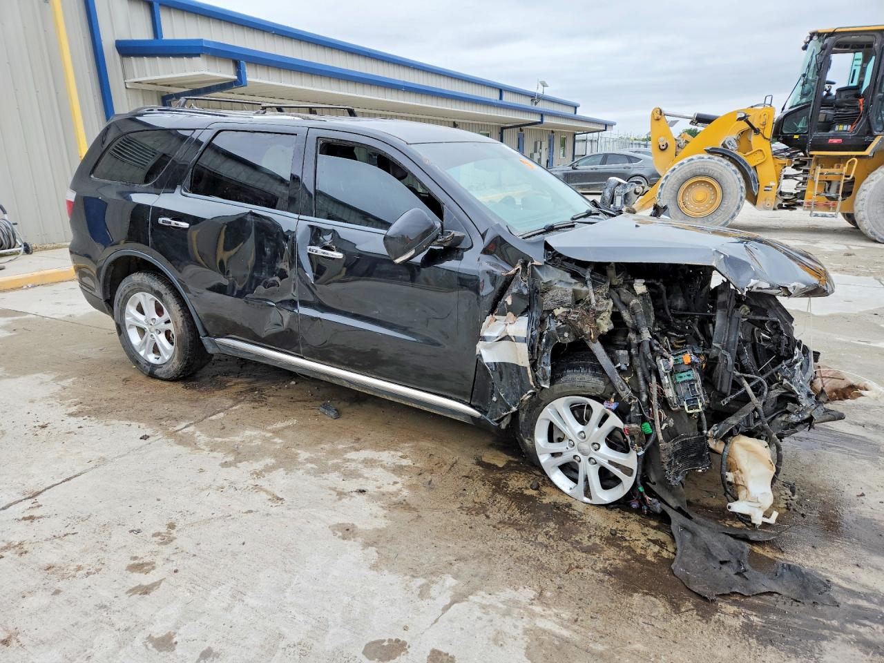 2013 Dodge Durango Crew Black vin: 1C4RDJDG9DC664889