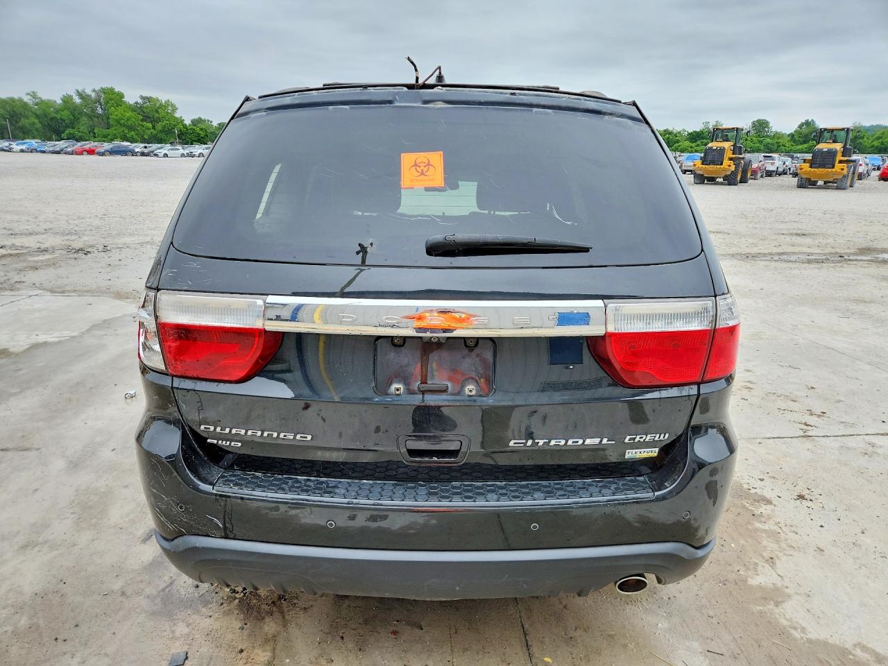 2013 Dodge Durango Crew Black vin: 1C4RDJDG9DC664889