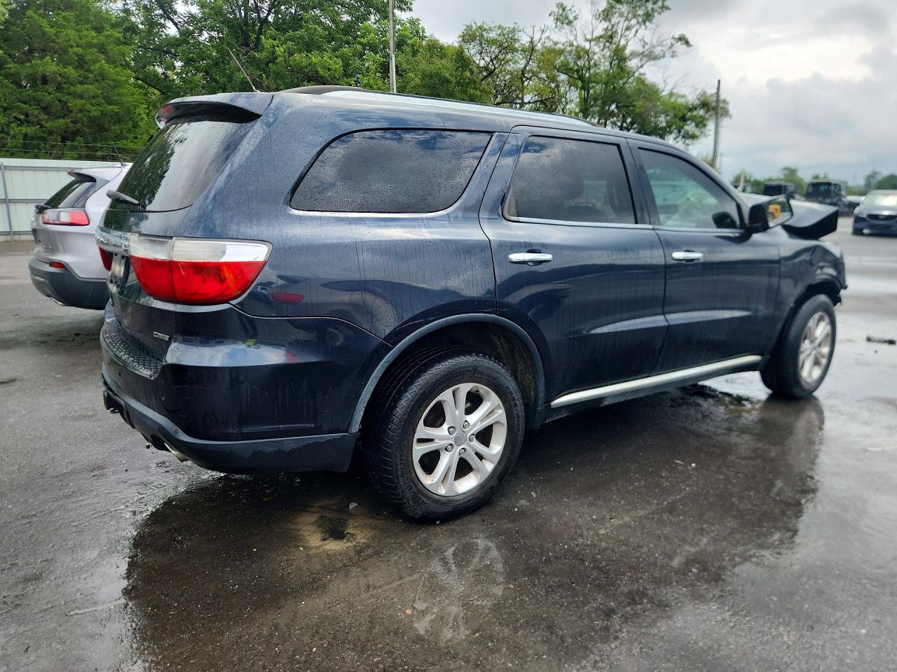 2013 Dodge Durango Crew Blue vin: 1C4RDJDG9DC673589