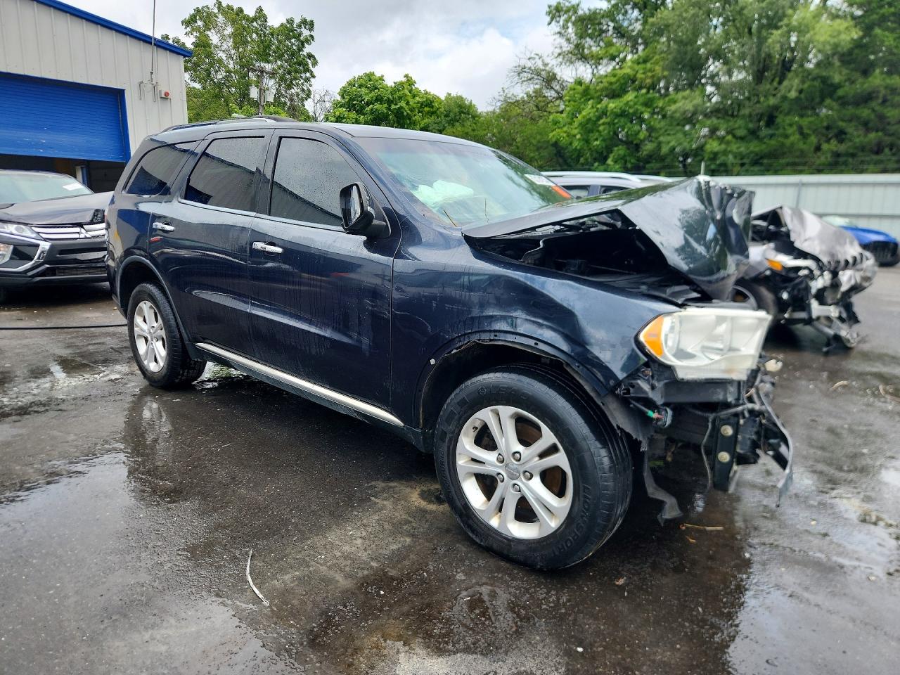 2013 Dodge Durango Crew Blue vin: 1C4RDJDG9DC673589